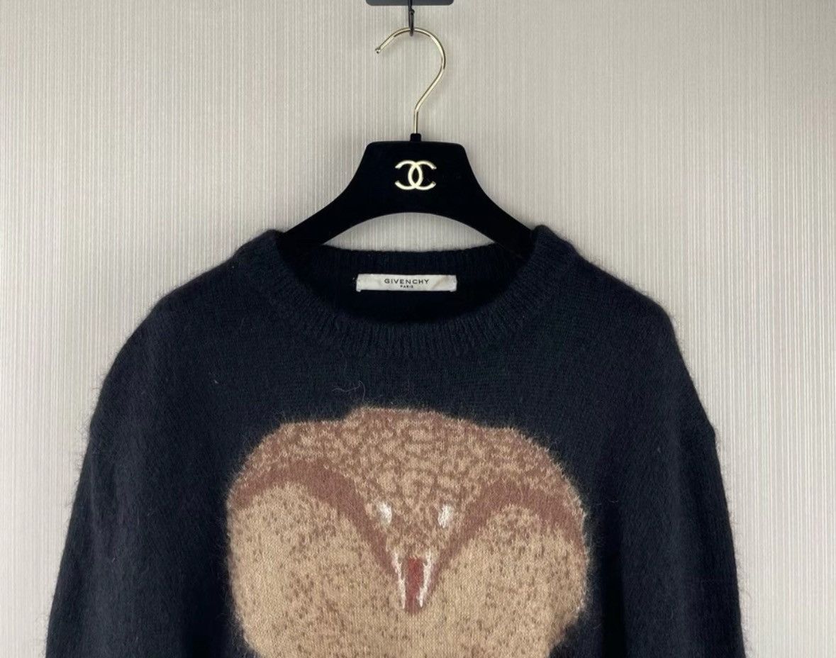 Givenchy Givenchy Patterned Long Sleeve Knit Sweater 2506-Nextarrow Size US S / EU 44-46 / 1 - 3 Thumbnail