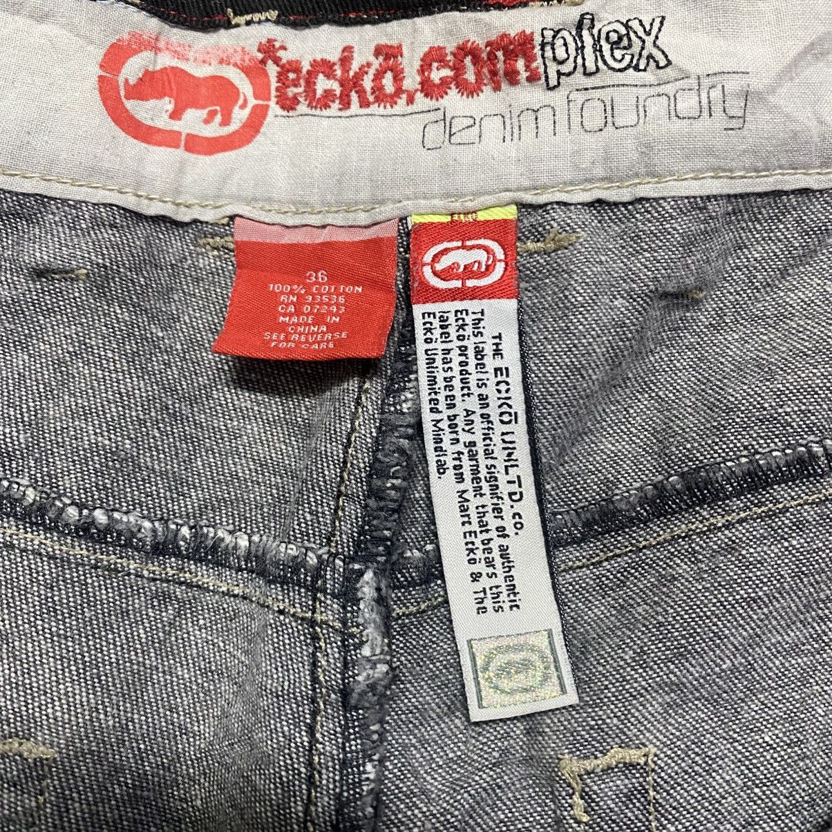 Ecko Unltd. Vintage Ecko Complex Black Baggy Jeans Anti Fray System Size US 36 / EU 52 - 20 Thumbnail