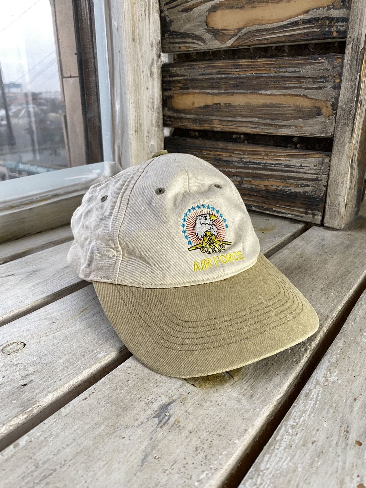 Other Vintage 90s US Air Force Cap Super Hero USA RARE F16 Cap Size ONE SIZE - 1 Thumbnail