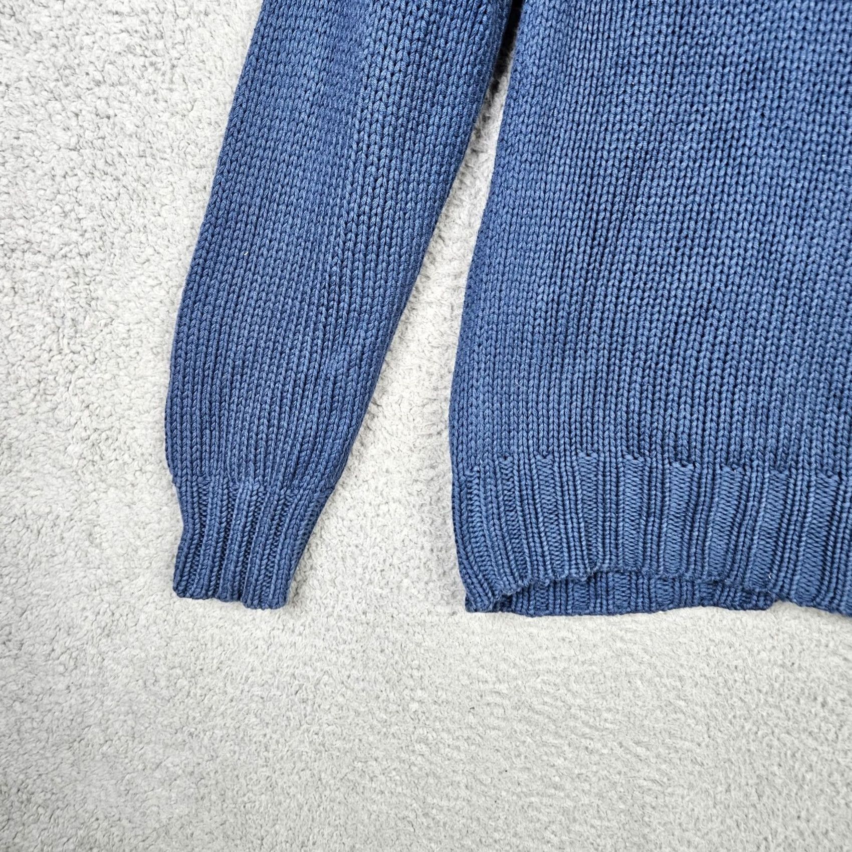 Vintage CP SHADES Women's blue Button Up Long Sleeve Cotton cardigan Cardigan S Blue Women Knit V-Neck Button All Seasons Regular Size S Size S / US 4 / IT 40 - 5 Thumbnail