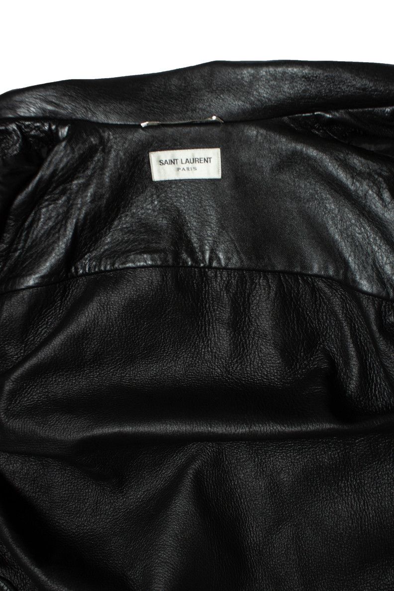 Saint Laurent Paris Saint Laurent, 2015 leather fringe jacket Size US L / EU 52-54 / 3 - 8 Thumbnail