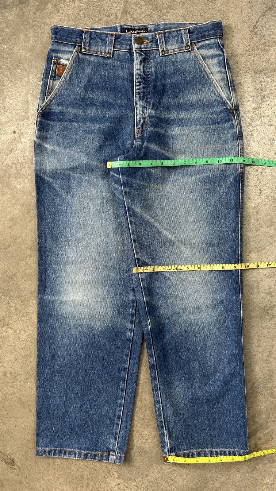 Lancel 1990s Lancel - Baggy Denim Jeans Size US 30 / EU 46 - 12 Thumbnail