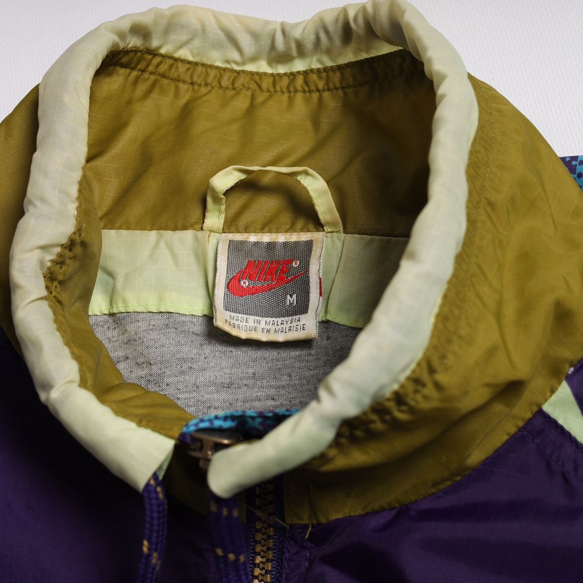 Nike Vintage Nike Maximal Power Multicolour Windbreaker Jacket Size US M / EU 48-50 / 2 - 10 Thumbnail