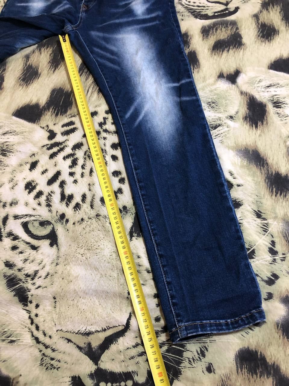 Dsquared2 Dsquared2 Men's Blue Denim Distressed Jeans Size US 38 / EU 54 - 19 Thumbnail