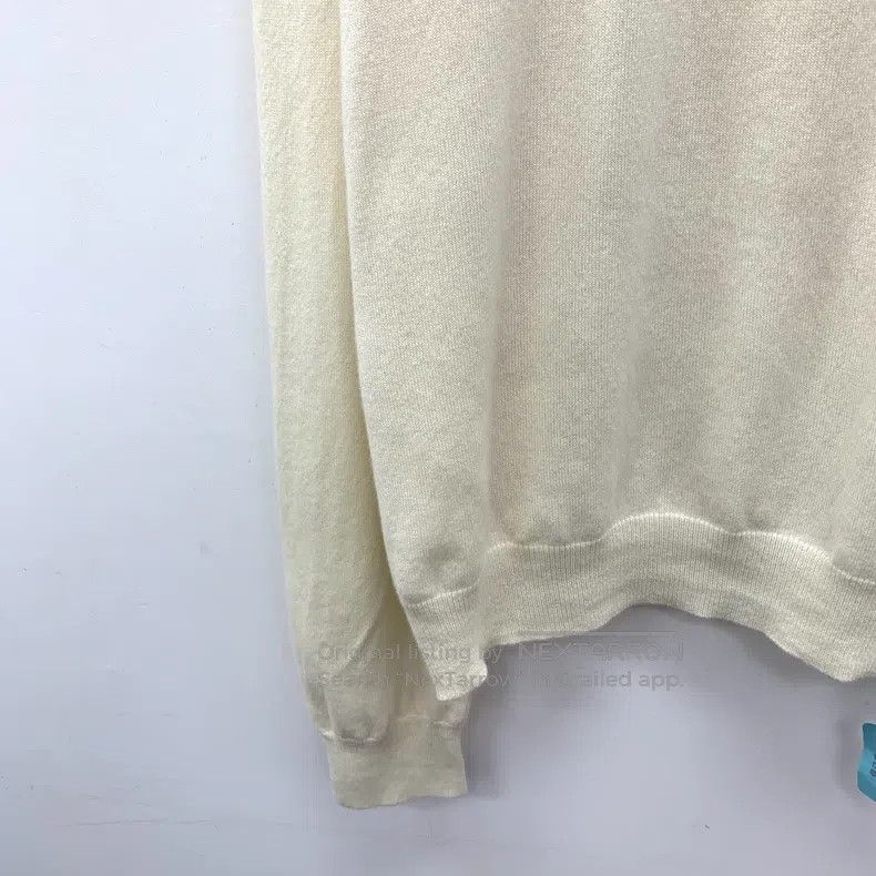 Louis Vuitton Louis Vuitton Nigo Signature 22 Off-White Cashmere Crew Ne Size US L / EU 52-54 / 3 - 4 Thumbnail
