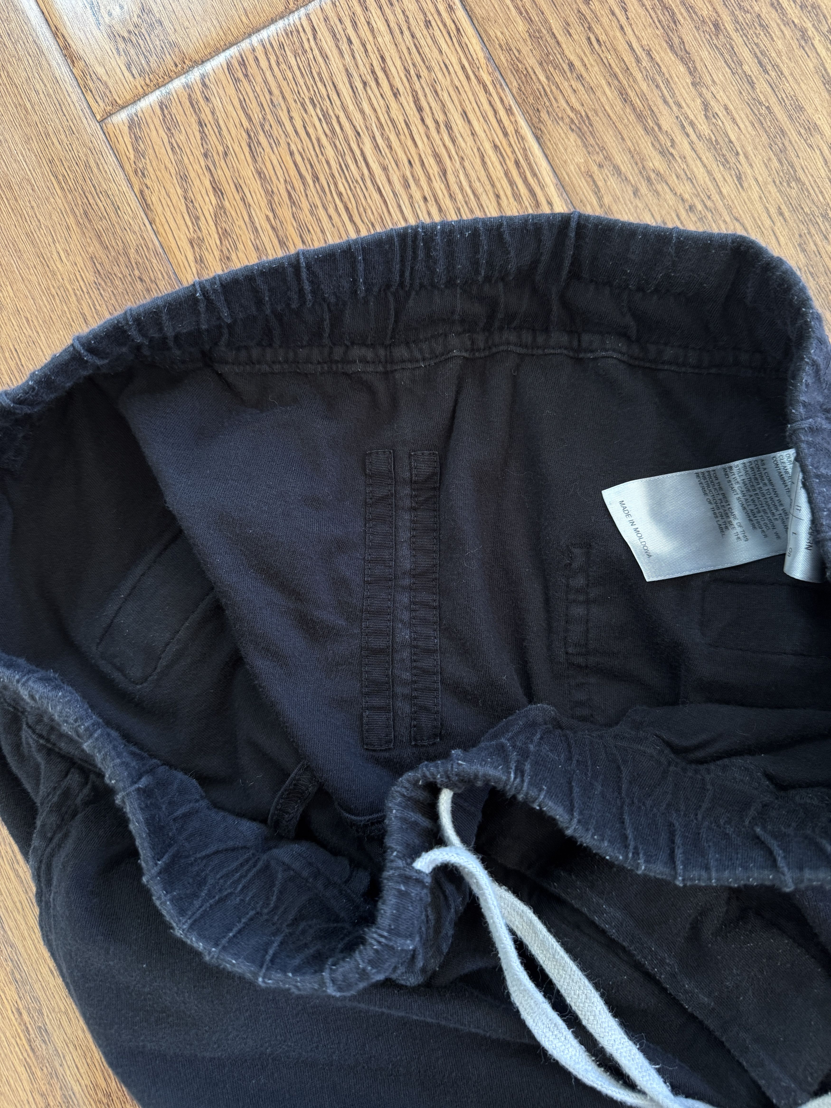 Rick Owens Drkshdw Rick Owens Black Lounge Pant Size US 32 / EU 48 - 11 Thumbnail