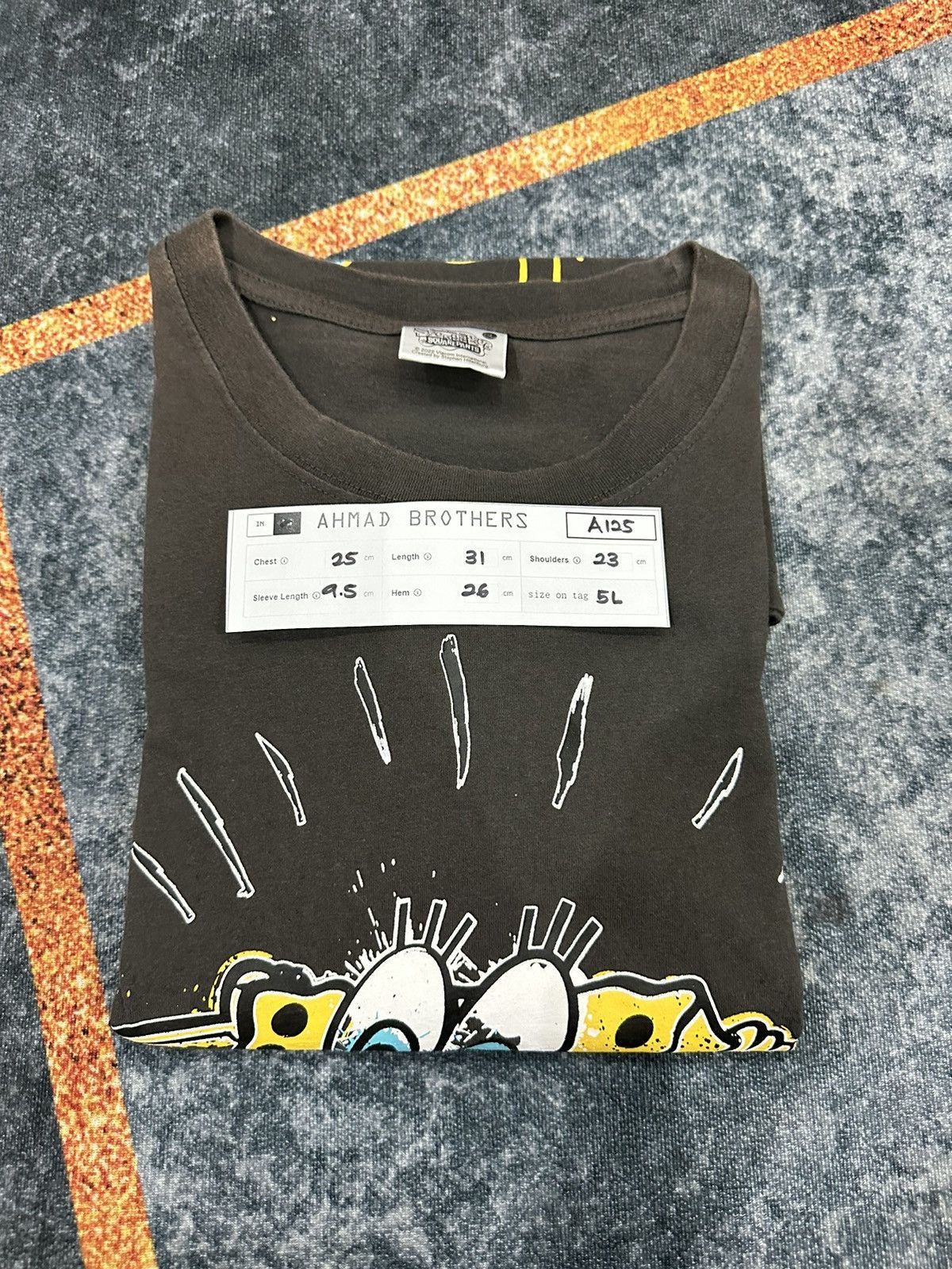 Cartoon Network × Nickelodeon Spongebob Squarepants by Nickledeon Oversize Tee A125 Size US XL / EU 56 / 4 - 8 Thumbnail