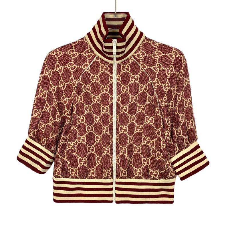 Gucci Gucci Logo Print Zip Jacket Size US XXS / EU 40 - 1 Thumbnail