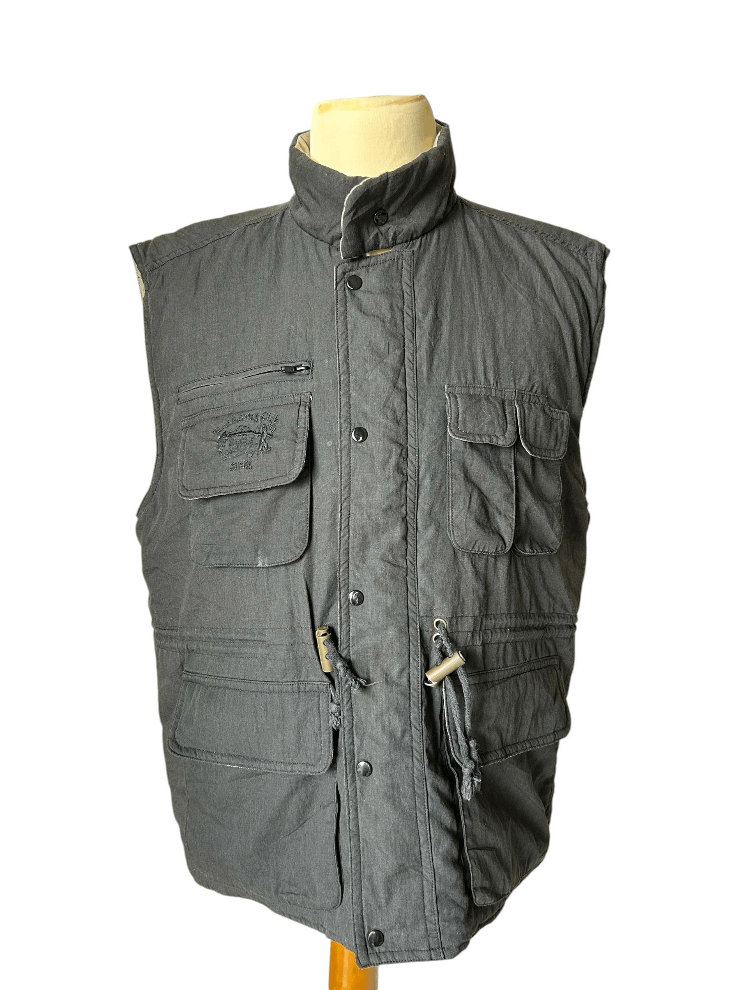 Bugle Boy Vintage Multi Pocket Vest Fishing Club Japan Size US M / EU 48-50 / 2 - 1 Thumbnail