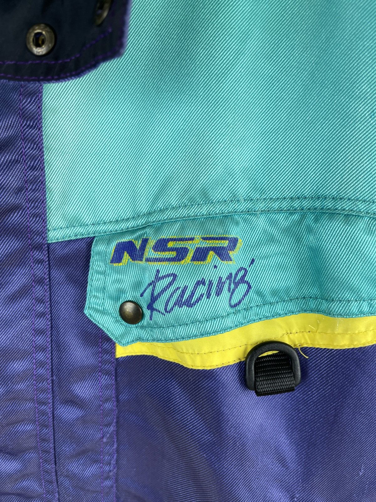 Vintage Vintage 70s NSR racing colour blocked cropped jacket Size US M / EU 48-50 / 2 - 6 Thumbnail