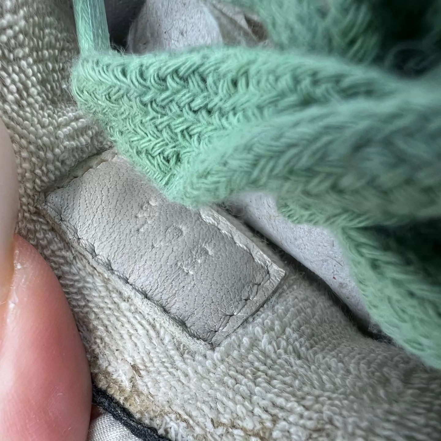 Gucci Gucci Dirty Sneakers Gray Green 36.5 Original Box Size US 6 / IT 36 - 4 Thumbnail