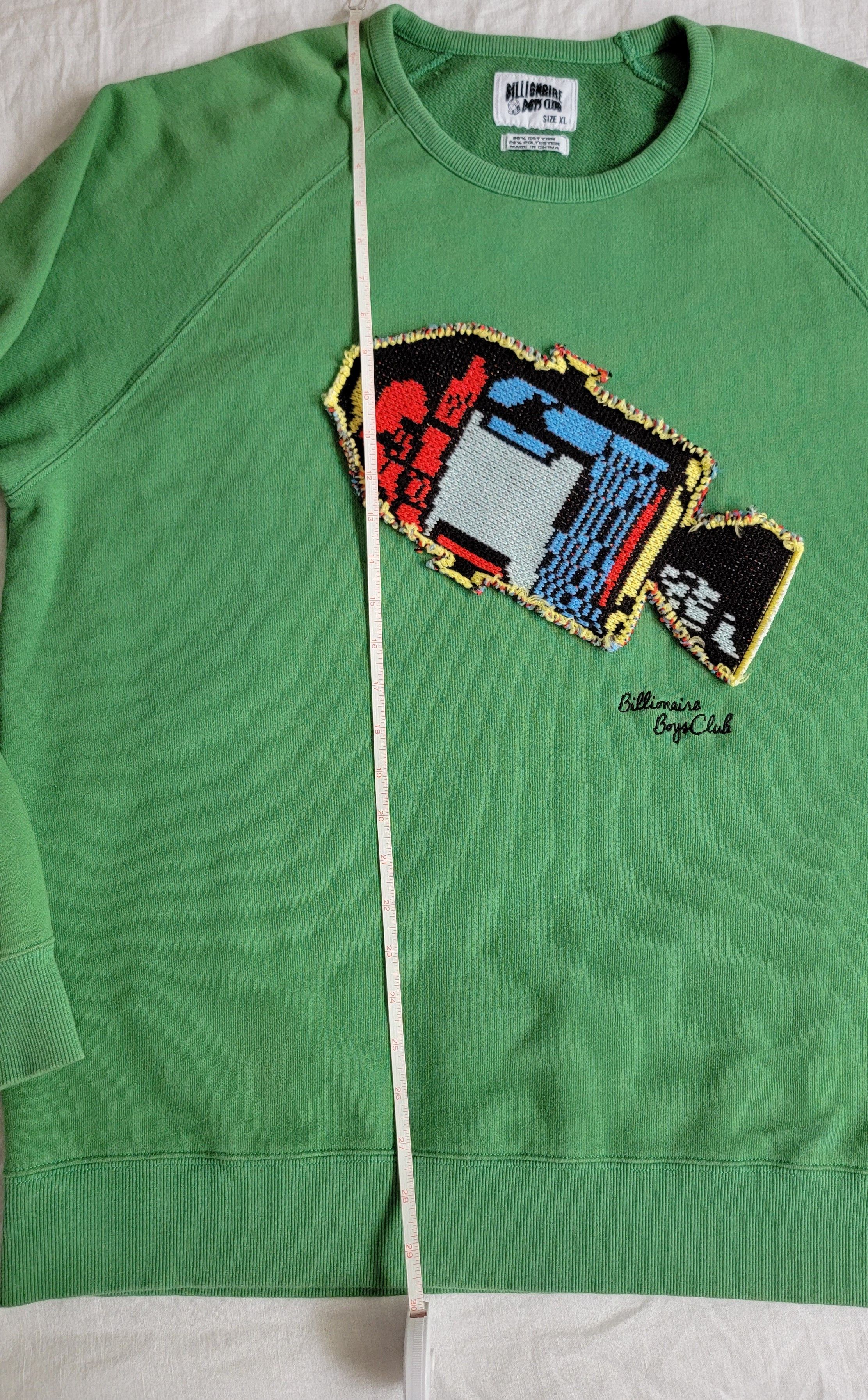 Art Comes First Space Flight Knitted Patchwork Sweatshirt Size US XL / EU 56 / 4 - 9 Thumbnail