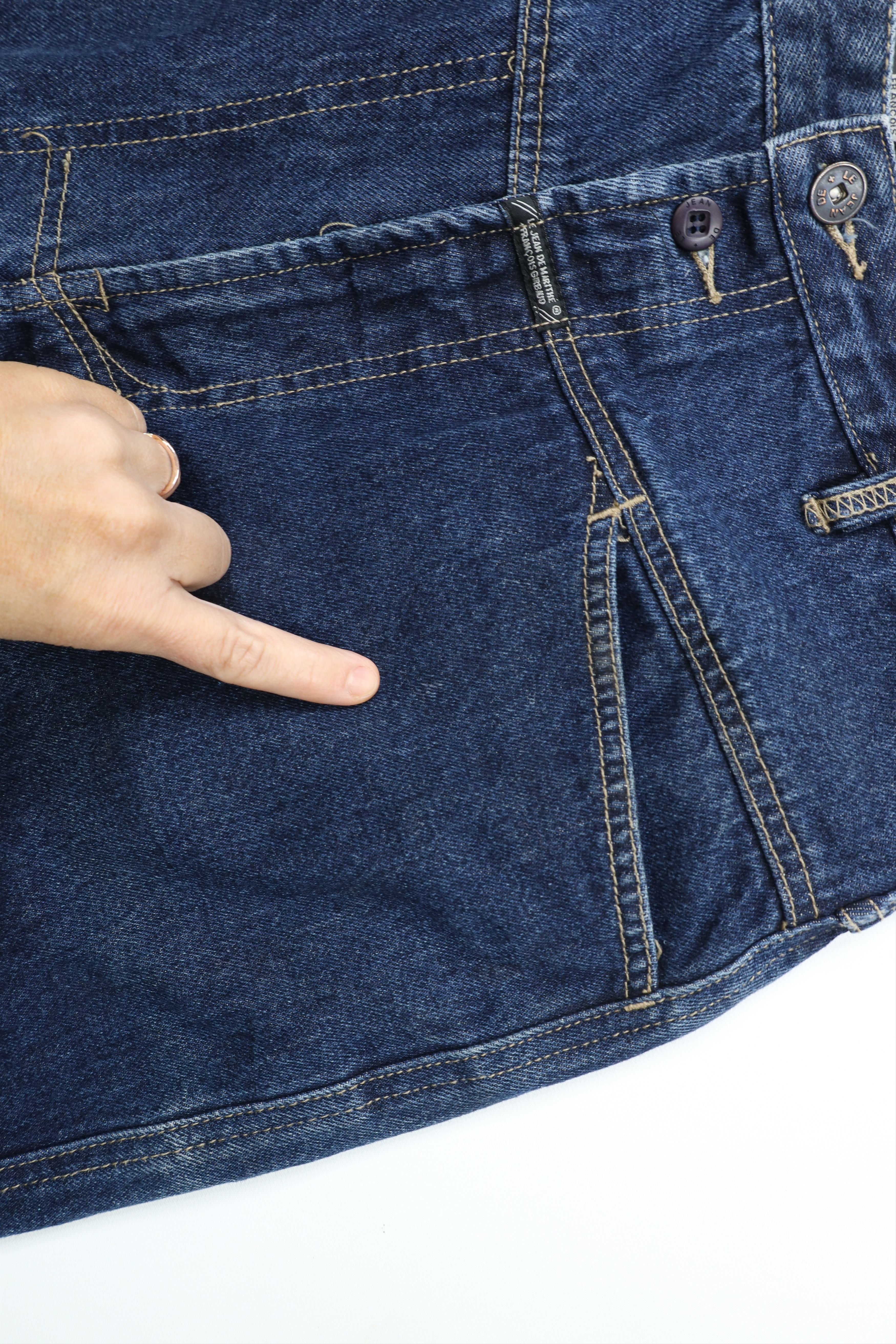 Marithe + Francois Girbaud × Vintage Vintage 90s Marithe Francois Girbaud Fit Denim Shorts Size US 34 / EU 50 - 7 Thumbnail