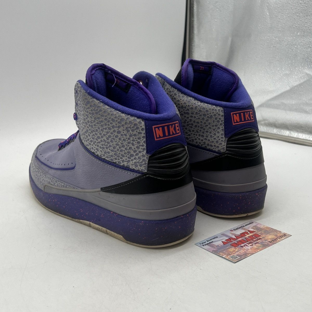 Jordan Brand Air Jordan 2 iron purple Size US 11 / EU 44 - 4 Thumbnail