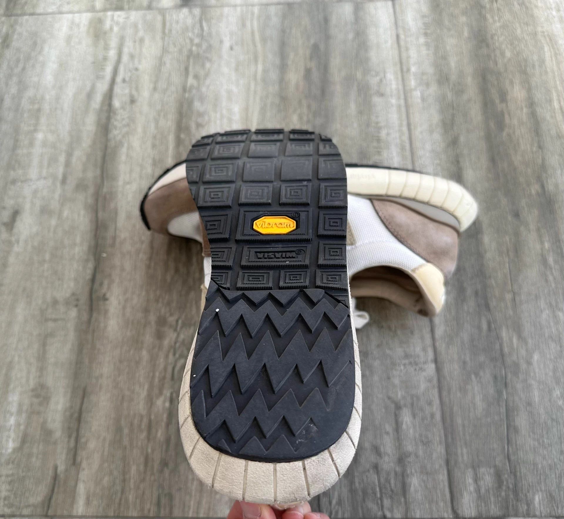 Visvim VISVIM TRAINER used US11 small suede & cowhide mesh no acc Size US 11 / EU 44 - 5 Thumbnail