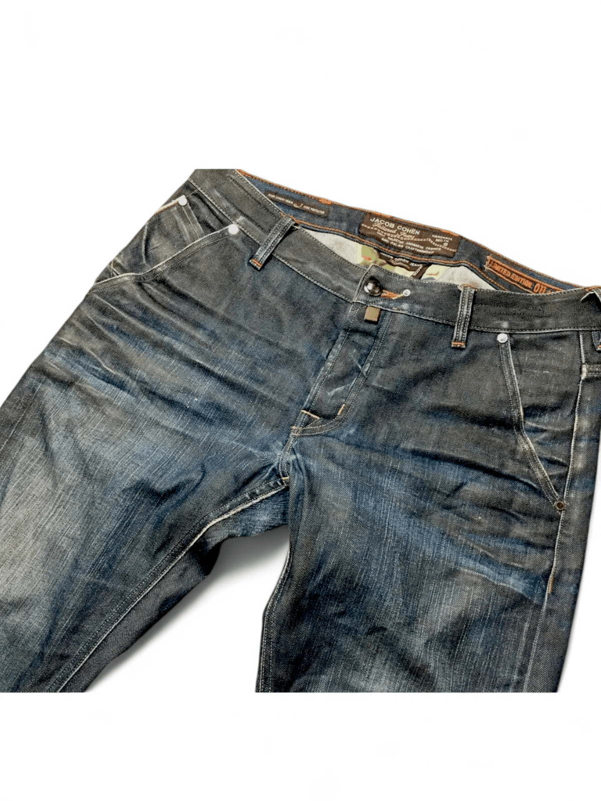 Jacob Cohen 🔥LIMITED EDITION 011 of 024 Jacob cohen j613 selvedge jeans Size US 35 - 3 Thumbnail