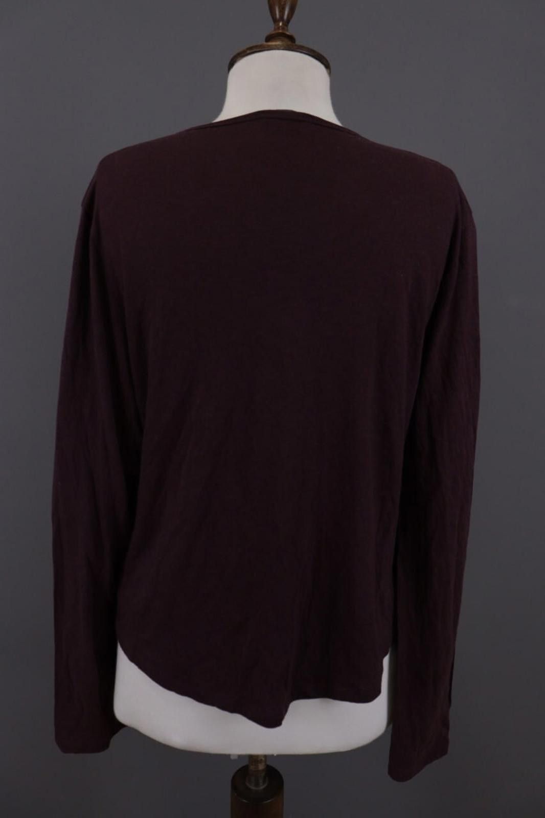 James Perse Standart James Perse Purple Cotton Wool Knit Blouse Size 4 Size S / US 4 / IT 40 - 5 Thumbnail