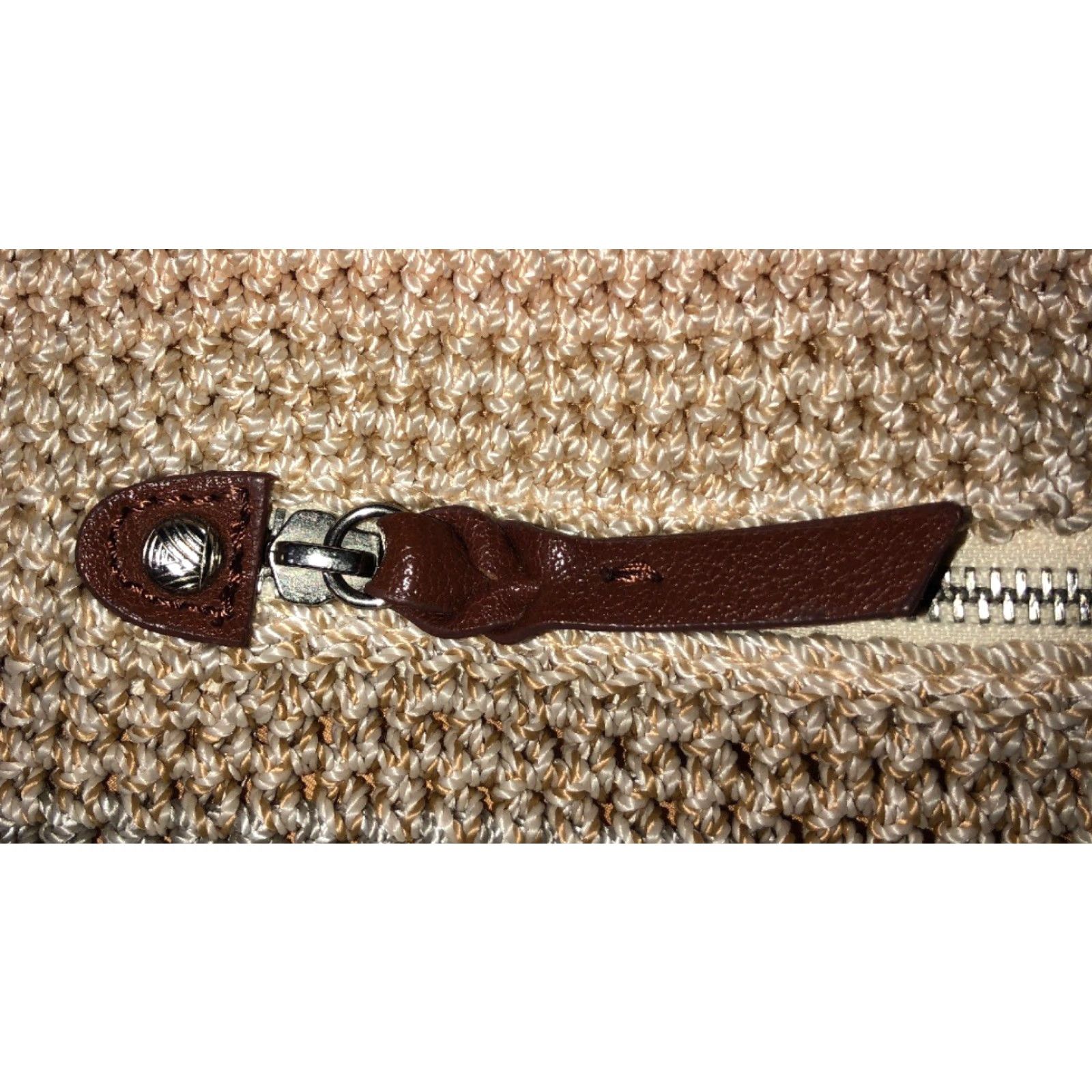 The Sak The Sak Beige KNIT Handbag Purse Size ONE SIZE - 3 Thumbnail