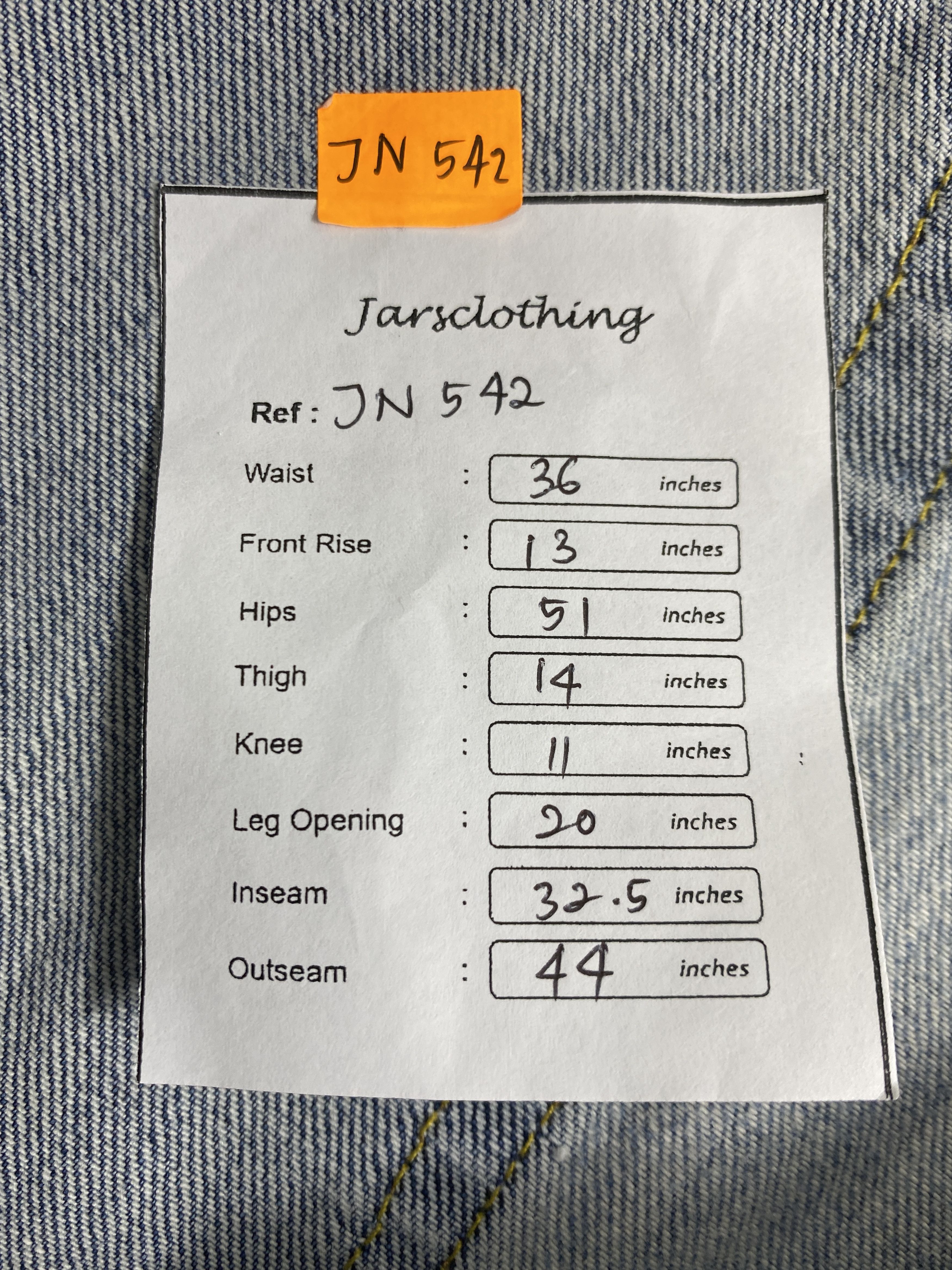 Levi's Vintage Levi's 569 Lose Straight Distressed Denim -JN542 Size US 36 / EU 52 - 8 Thumbnail