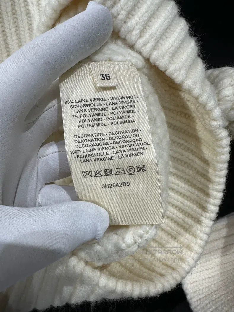 Hermes Hermes White knitwear Size XS / US 0-2 / IT 36-38 - 6 Thumbnail