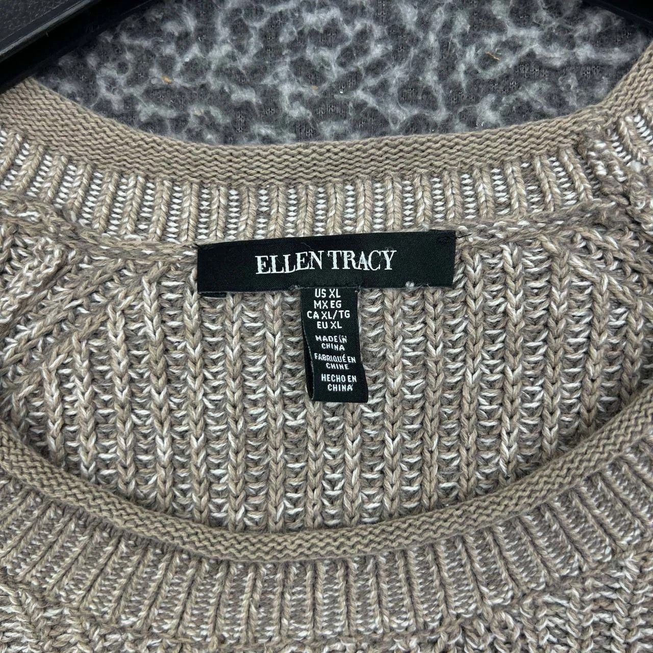 Ellen Tracy Ellen Tracy Sweater Women Knit Long Sleeve Crew Neck XL Size XL / US 12-14 / IT 48-50 - 5 Thumbnail