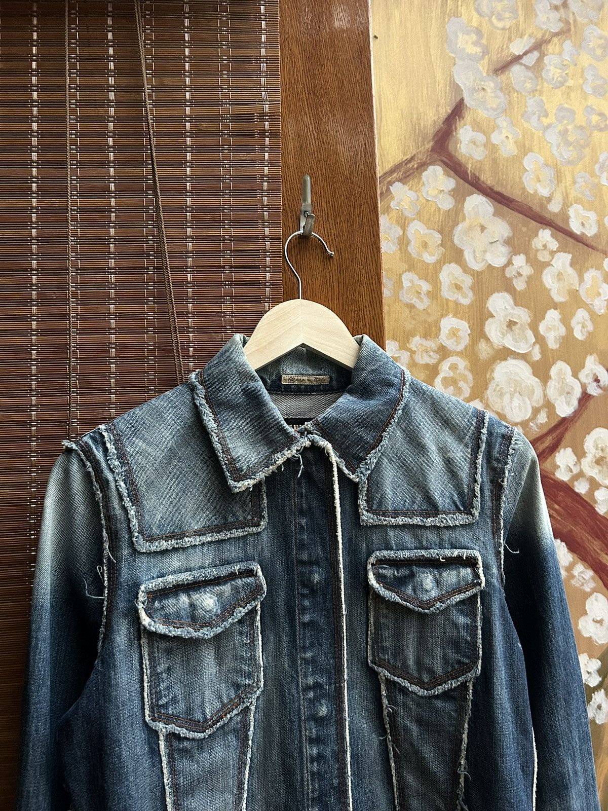 Jean Paul Gaultier JPG Jeans Jean Paul Gaultier Washed Reversed Denim Jacket Size S / US 4 / IT 40 - 3 Thumbnail