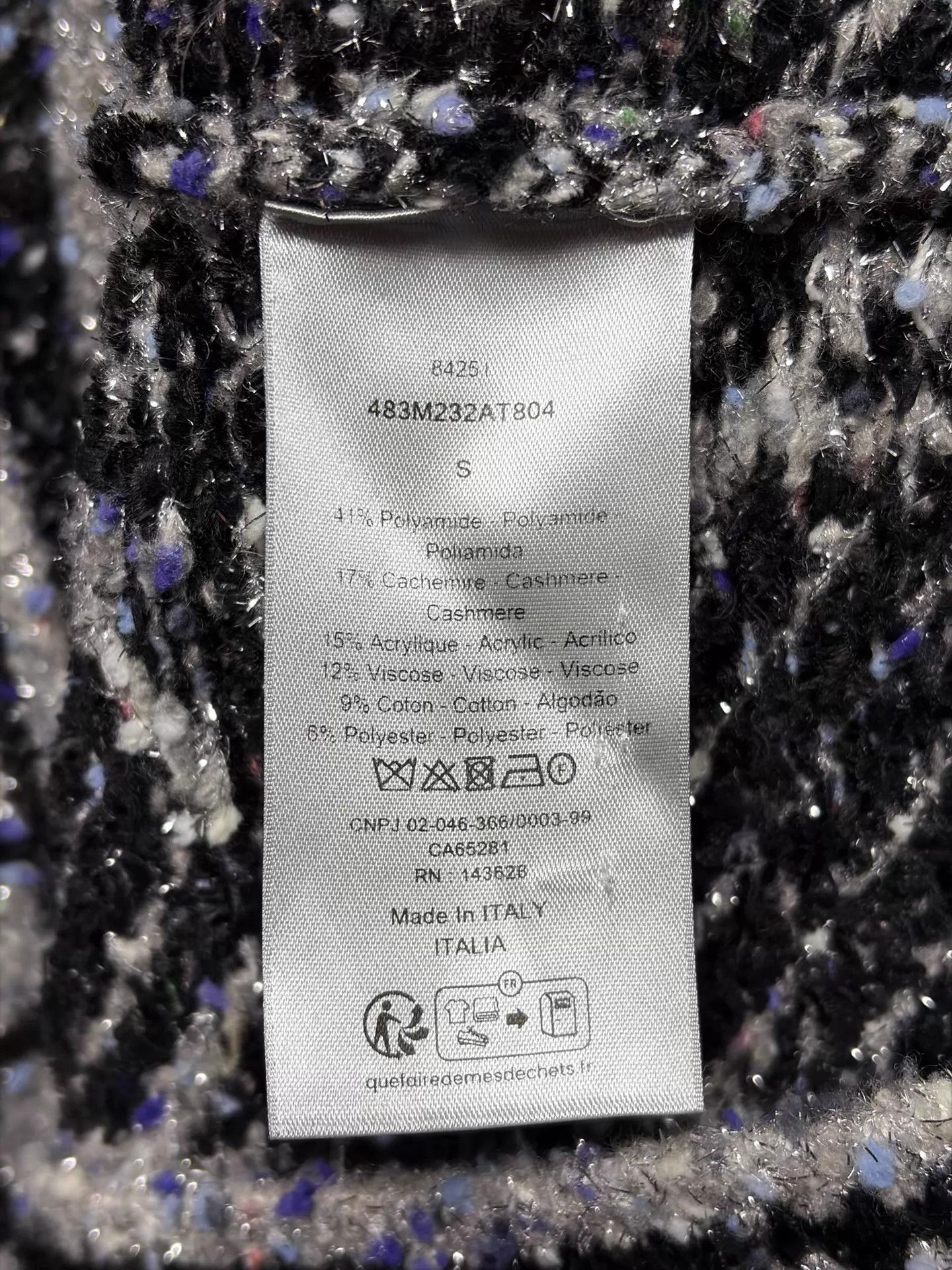 Dior Dior SS24 Knit Cardigan S (Like New, Authentic) Size US S / EU 44-46 / 1 - 4 Thumbnail