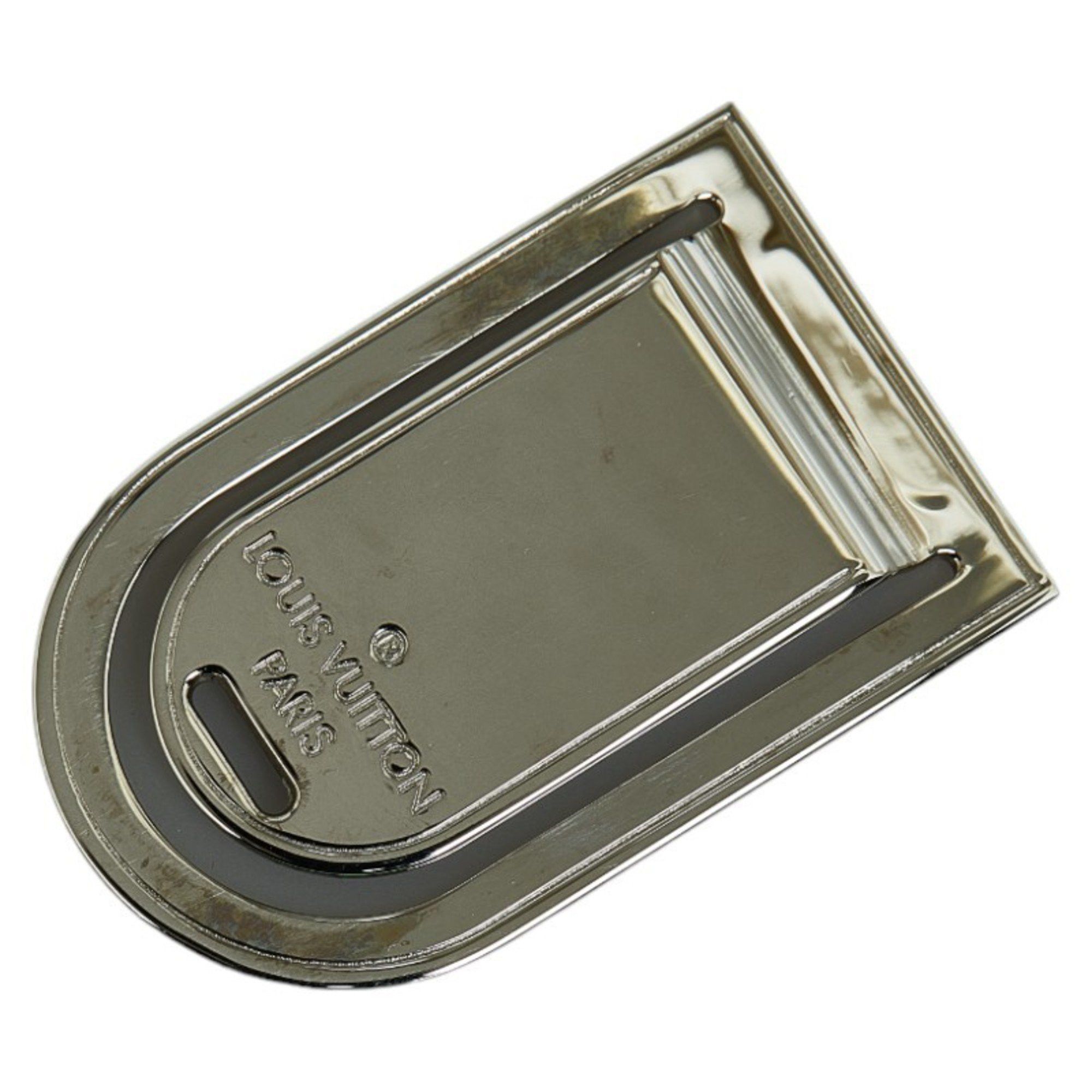 Louis Vuitton Pens A Bi-Porte Address Money Clip M65067 Stainless Steel Men's LOUIS VUITTON