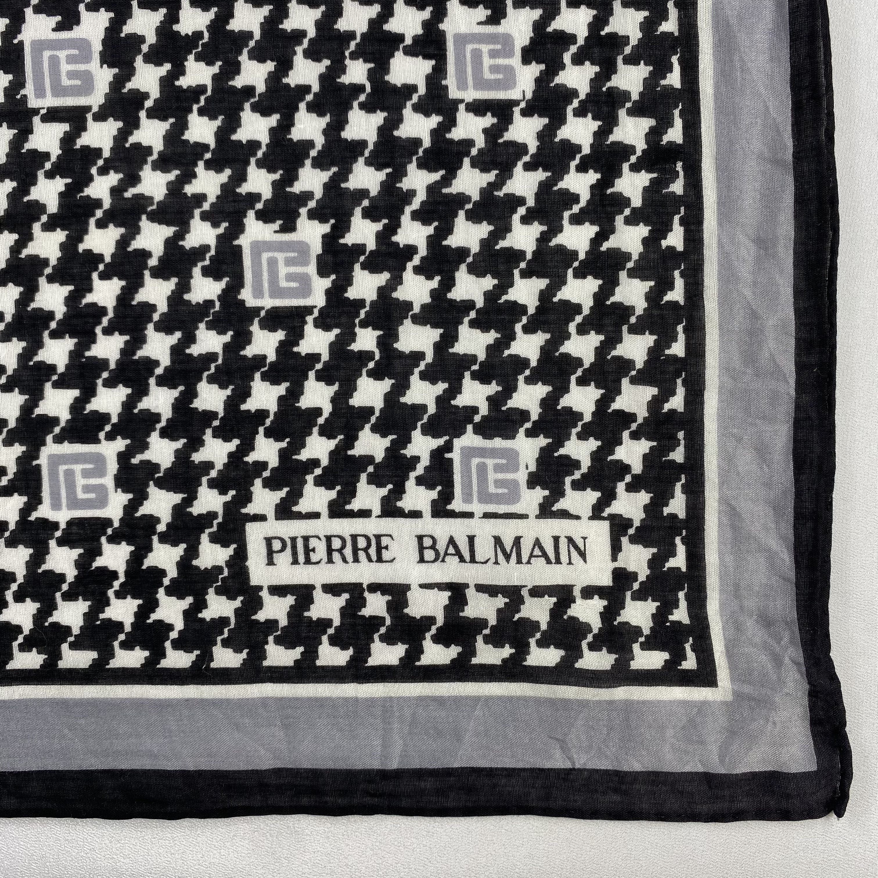 Pierre Balmain × Vintage Pierre Balmain Bandana/ Handkerchief / Neckerchief-P1120 Size ONE SIZE - 3 Thumbnail