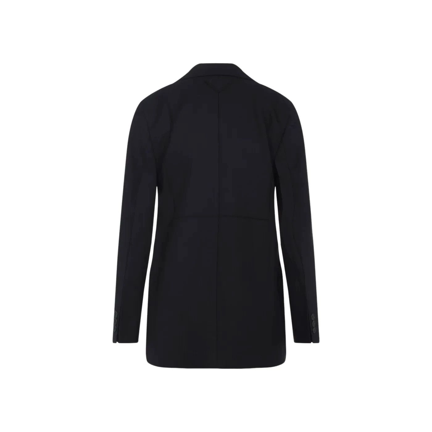 Prada PRADA Blue Wool Jacket New And Authentic Size XS / US 0-2 / IT 36-38 - 2 Thumbnail