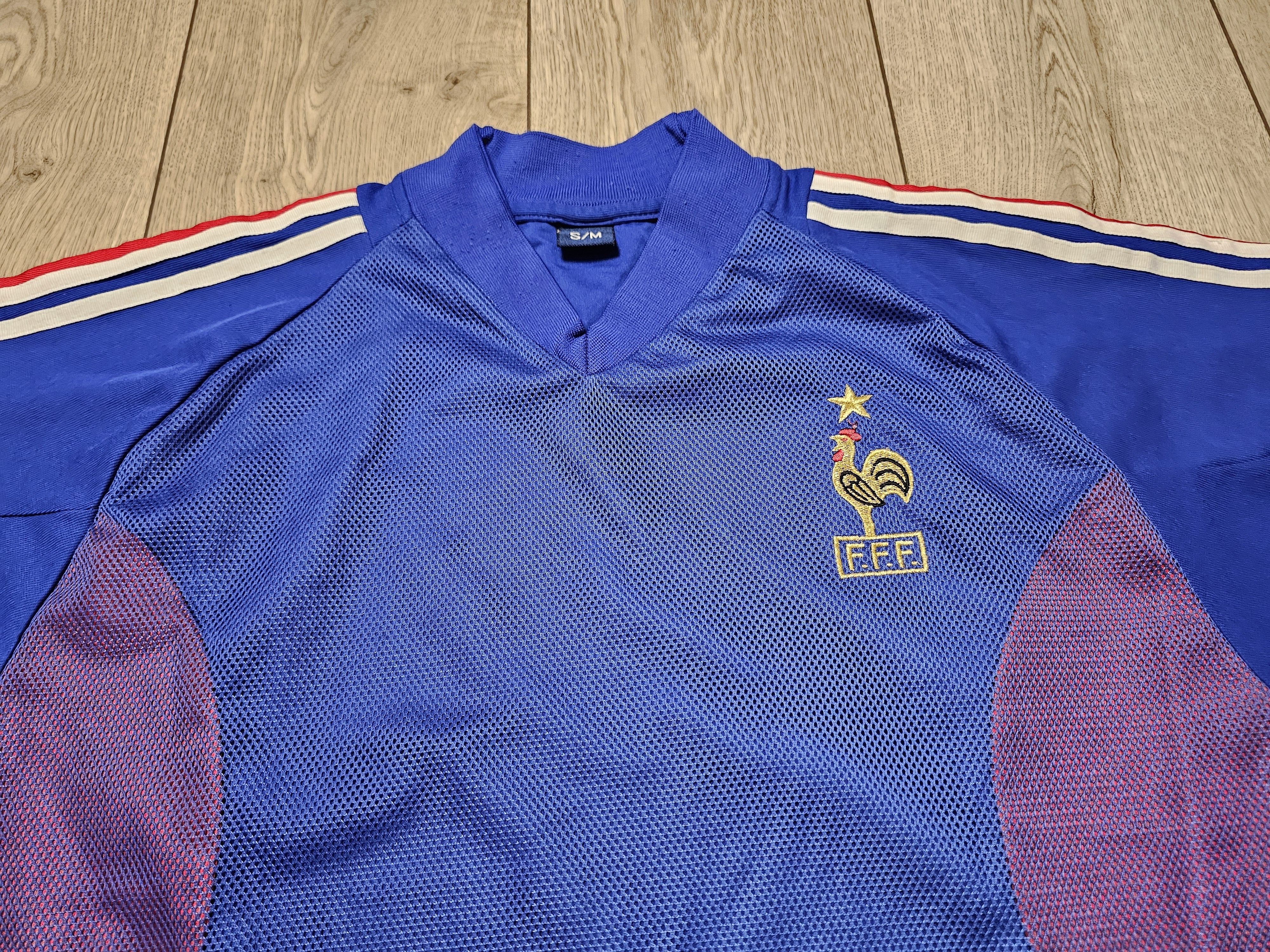 All Sport FRANCE 2002 2004 VINTAGE HOME FOOTBALL SHIRT SOCCER JERSEY Size US S / EU 44-46 / 1 - 3 Thumbnail