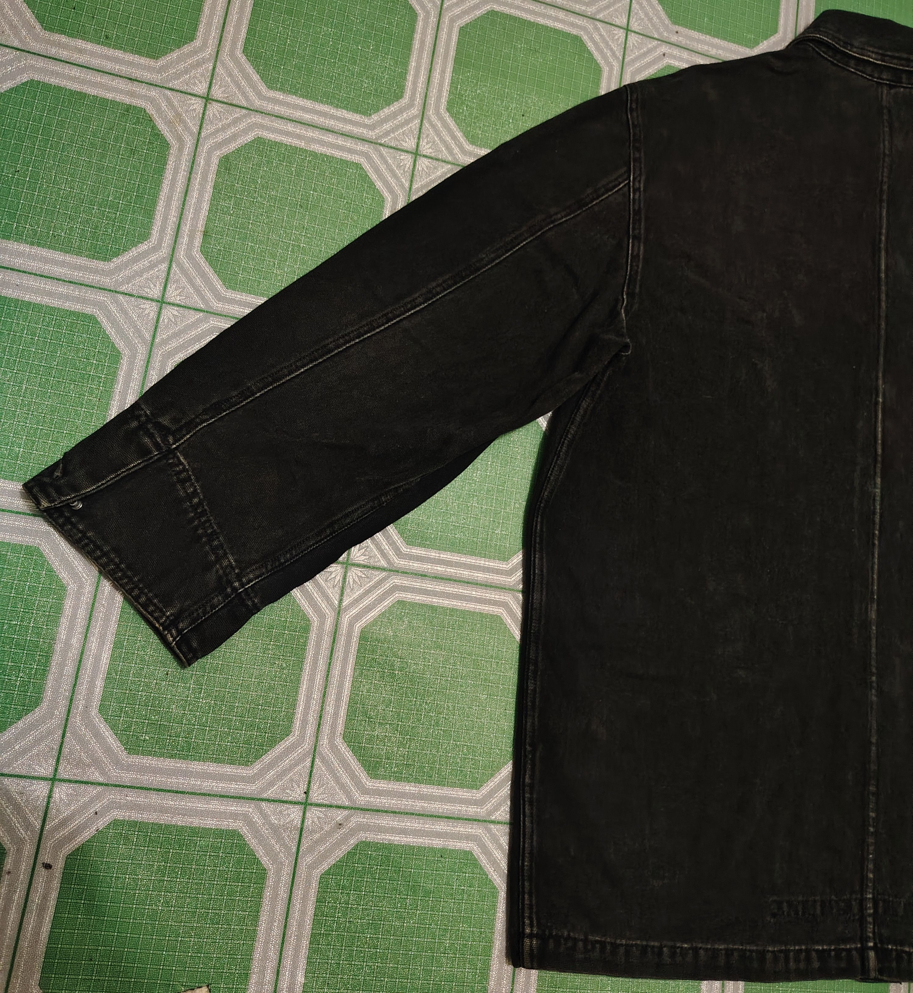 Marithe + Francois Girbaud Rare vtg Japanese MFG Denim Jacket Like Carhartt Jacket Size US XL / EU 56 / 4 - 14 Thumbnail