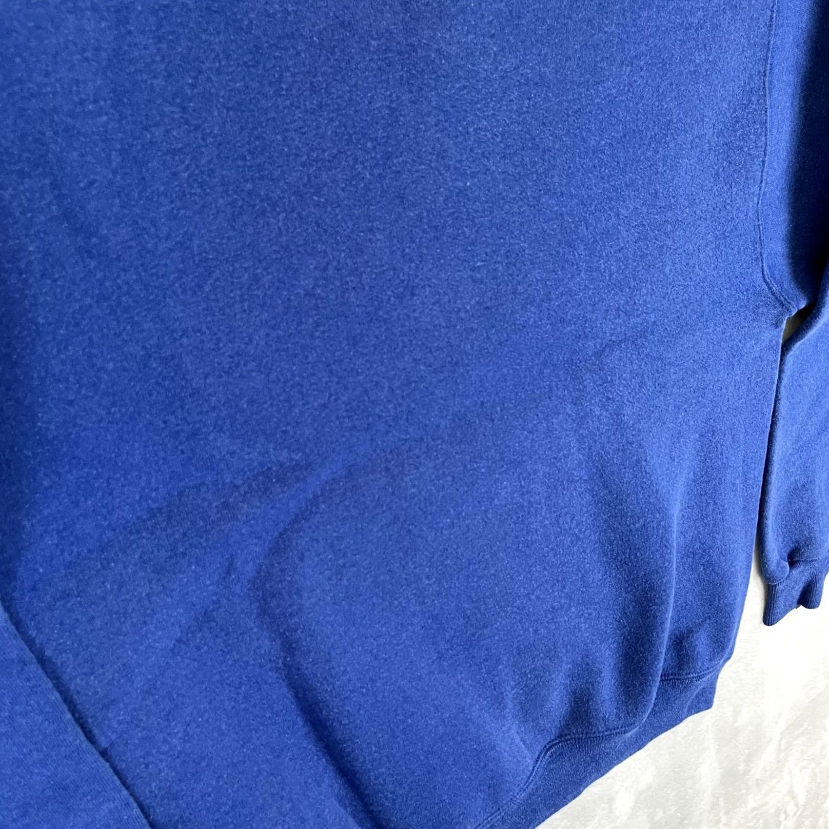Vintage Cheetah Sweatshirt Mens Large Blue Crewneck Fleece Blank USA 90s Vintage Size US L / EU 52-54 / 3 - 7 Thumbnail