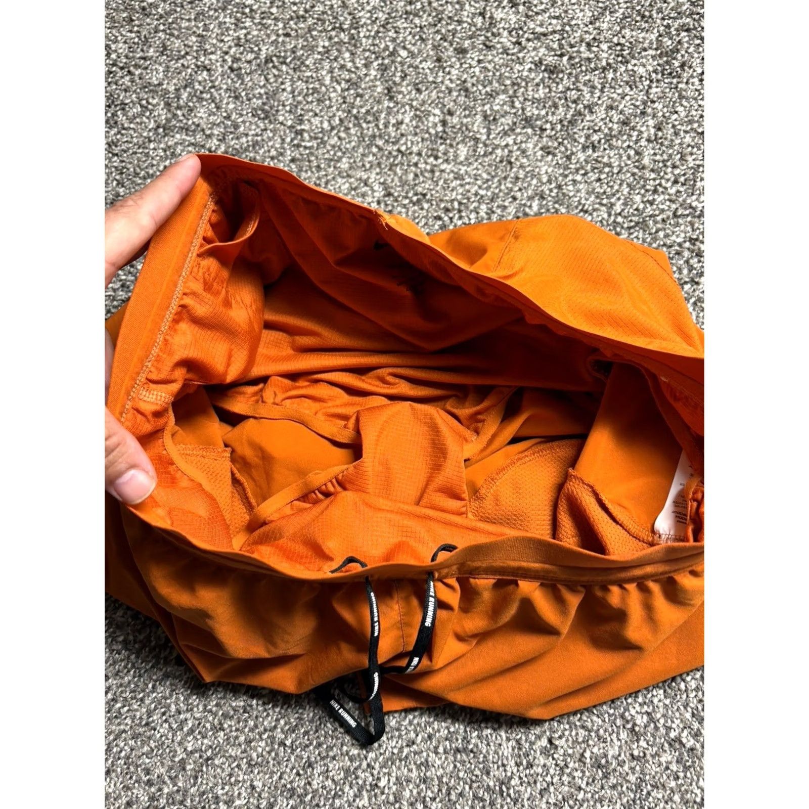 Nike Nike Flex Stride Shorts Mens Large Burnt Orange Run 2 in 1 Lined Brief CJ5459 Size US 33 - 7 Thumbnail