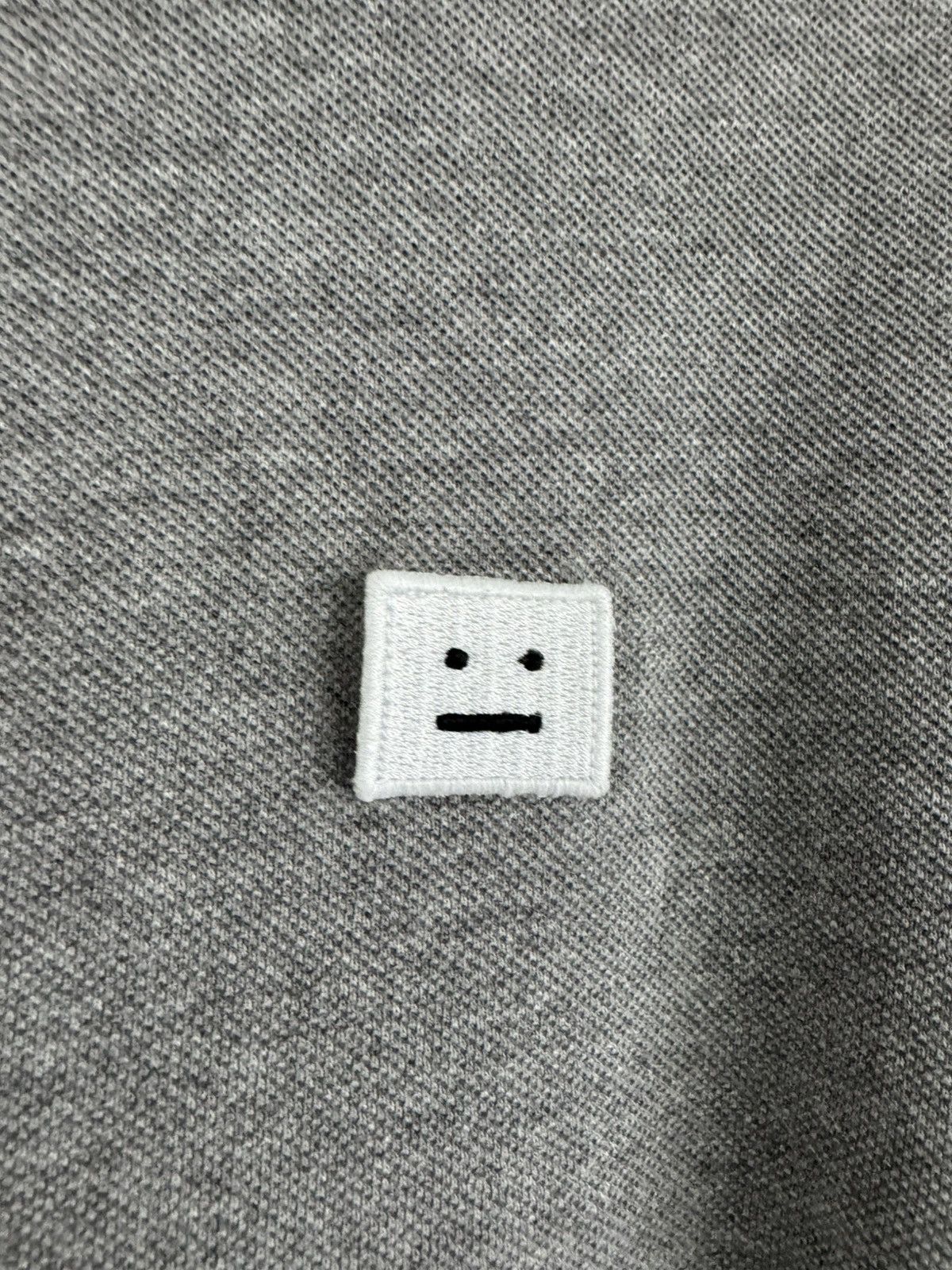 Acne Studios Falco Face Logo Polo Shirt Size US L / EU 52-54 / 3 - 3 Thumbnail