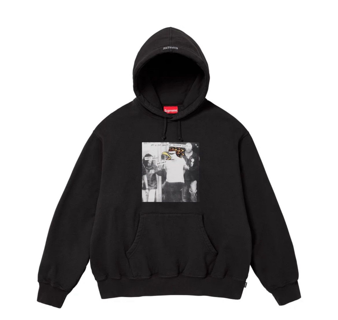 Antihero × Supreme Supreme AntiHero Hoodie Black Size US L / EU 52-54 / 3 - 1 Thumbnail