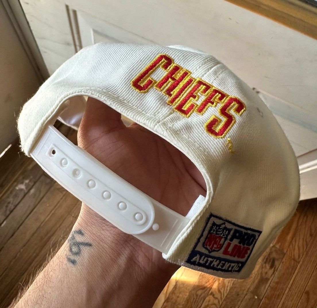 Pro Line × Vintage 1990s KC chiefs Kansas City SnapBack Size ONE SIZE - 4 Thumbnail