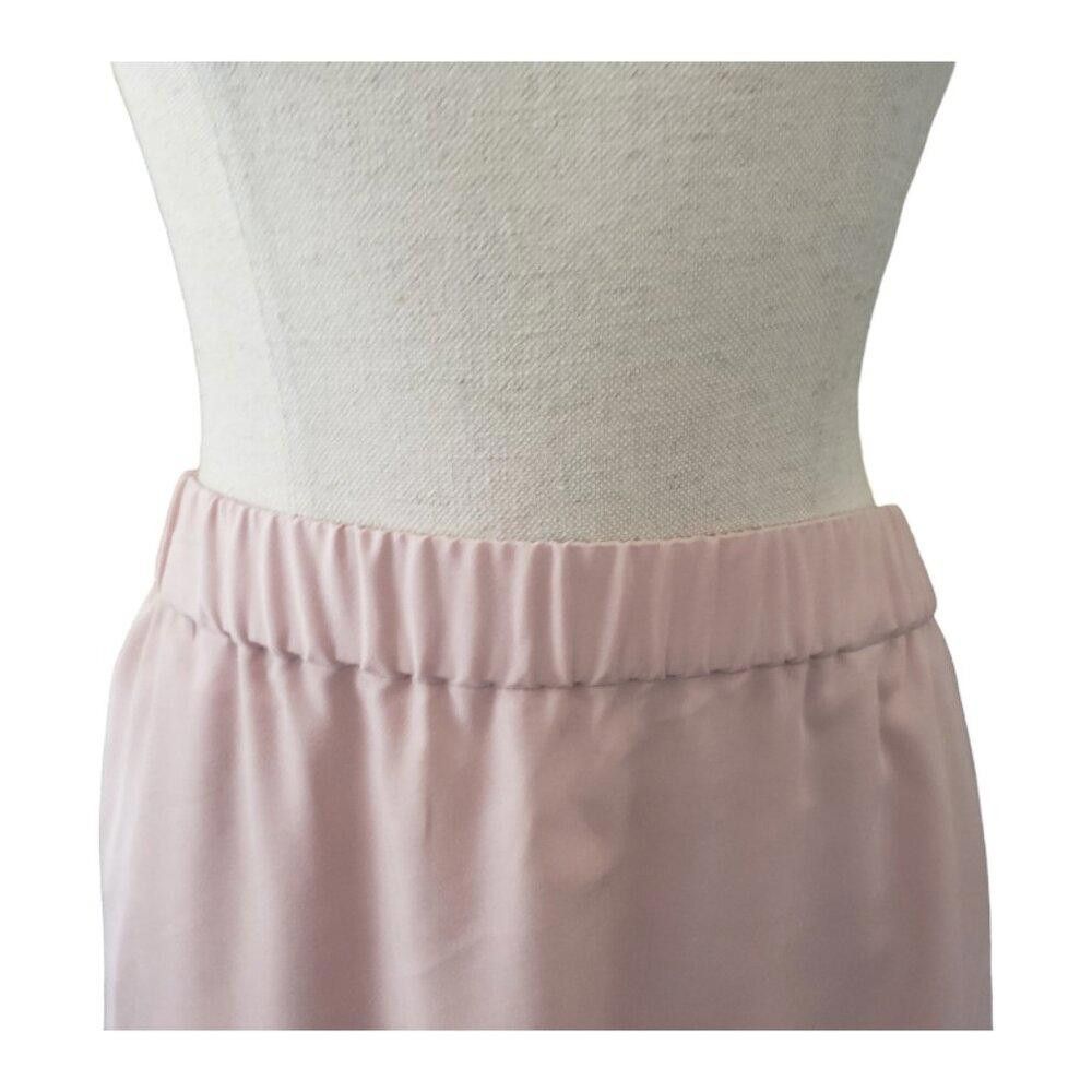 Eileen Fisher CT1509 Eileen Fisher Peach A-Line Skirt with Pockets L Size 36" / US 14 / IT 50 - 2 Thumbnail