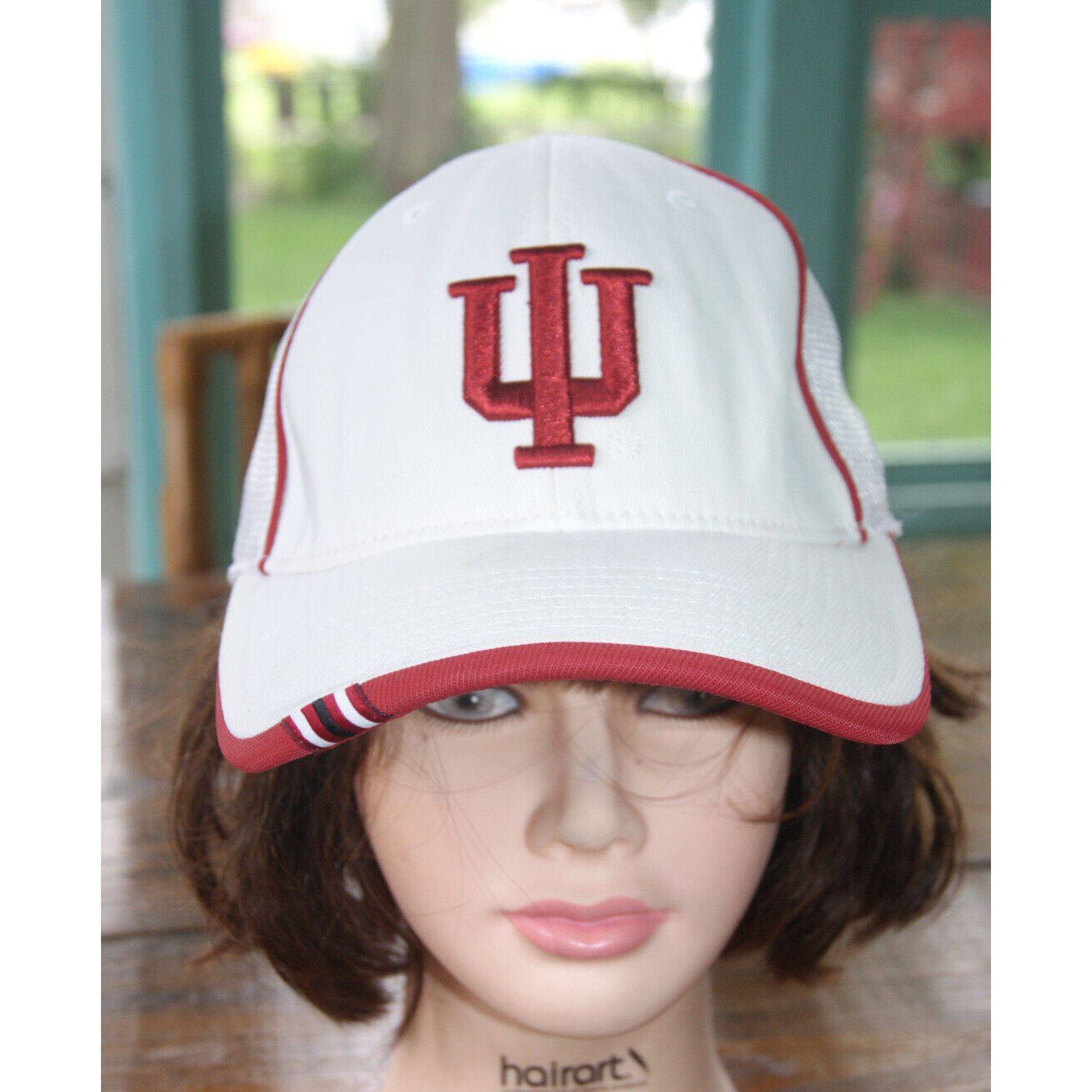 Adidas VTG Y2K Indiana Hoosiers IU OSFA Fitted Hat Cap Adidas Mesh Size ONE SIZE - 2 Thumbnail