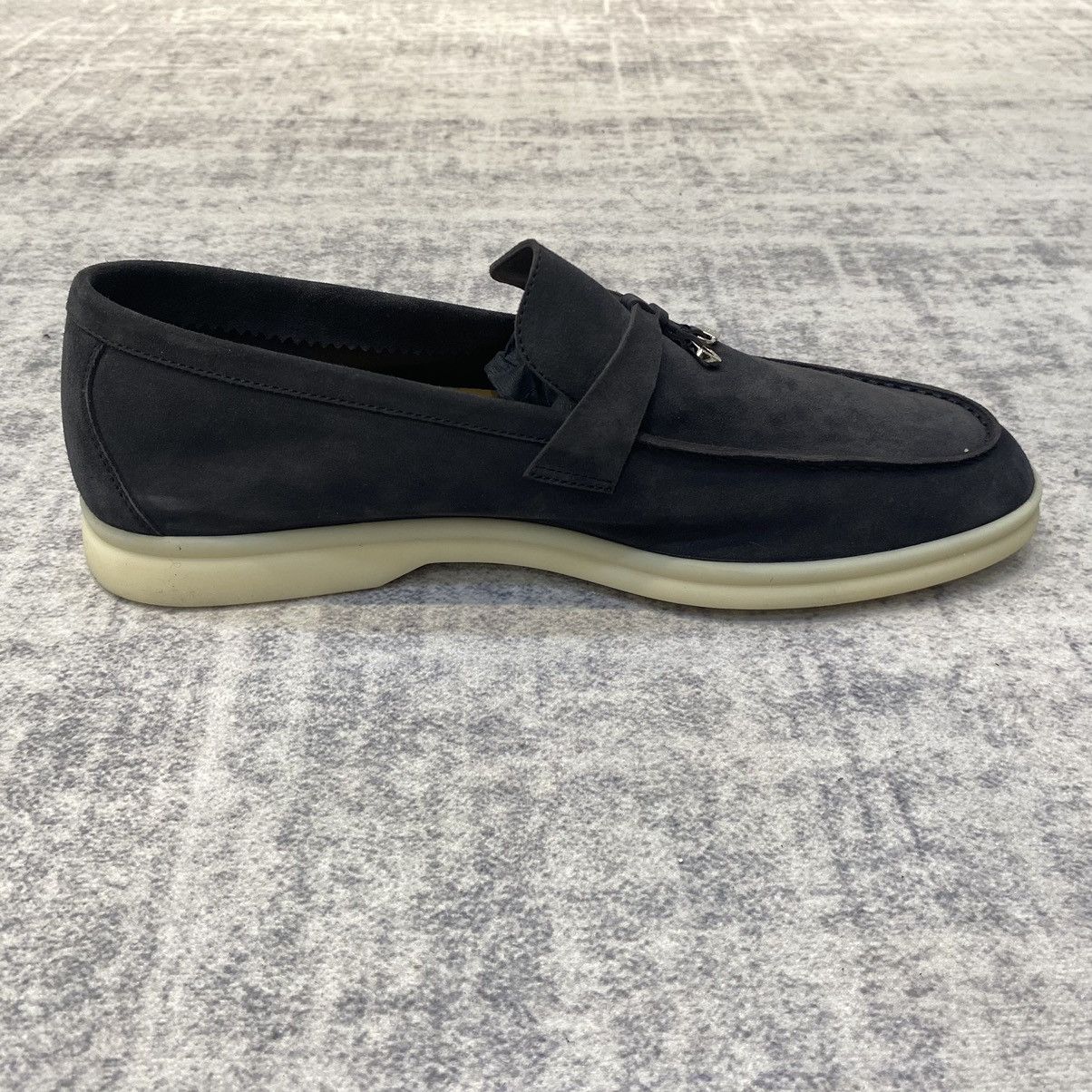 Loro Piana Loro Piana Summer Charms Walk 13 Suede Argo Blue Melange Size US 9 / EU 42 - 15 Thumbnail