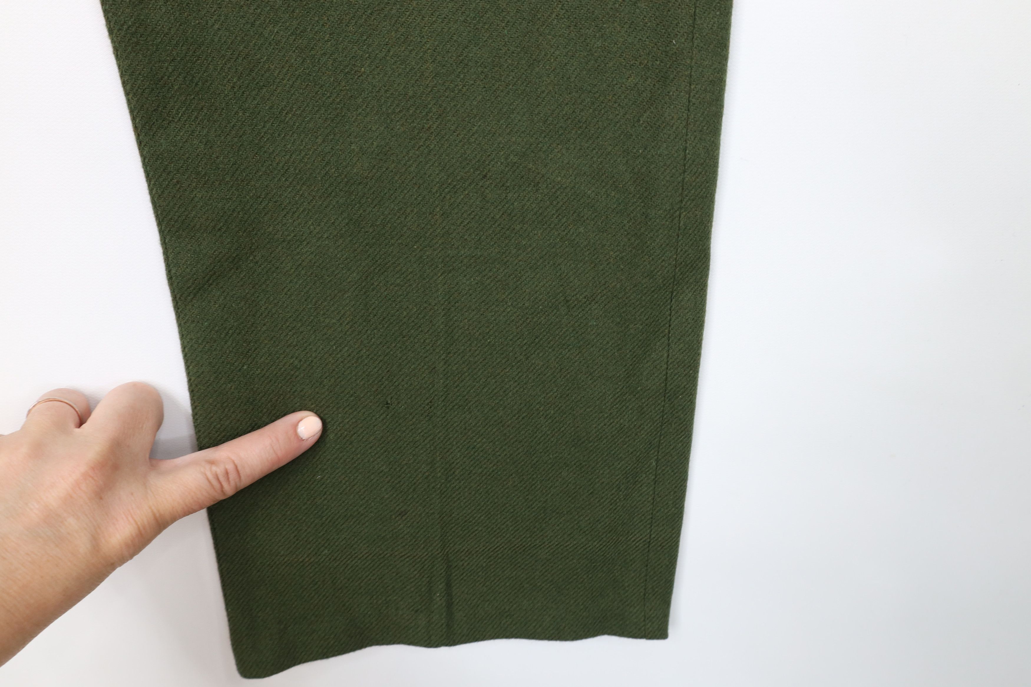Vintage Vintage 60s 70s Streetwear Buckle Back Wide Leg Pants USA Size US 34 / EU 50 - 5 Thumbnail