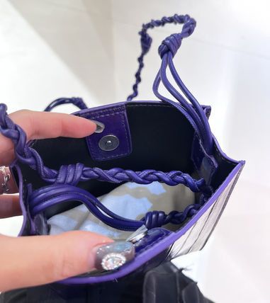 Jil Sander o1loc1c1124 Size: OS/ Tangle Bag in Purple Size ONE SIZE - 3 Thumbnail