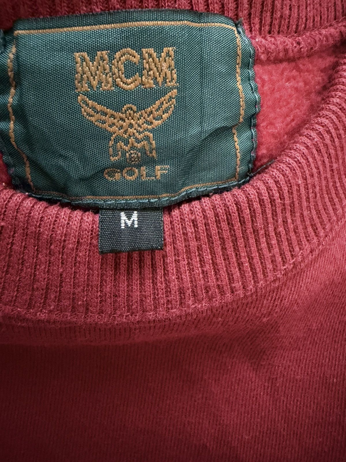 MCM Vintage Mcm Golf Big Logo Sweatshirt Size US M / EU 48-50 / 2 - 8 Thumbnail