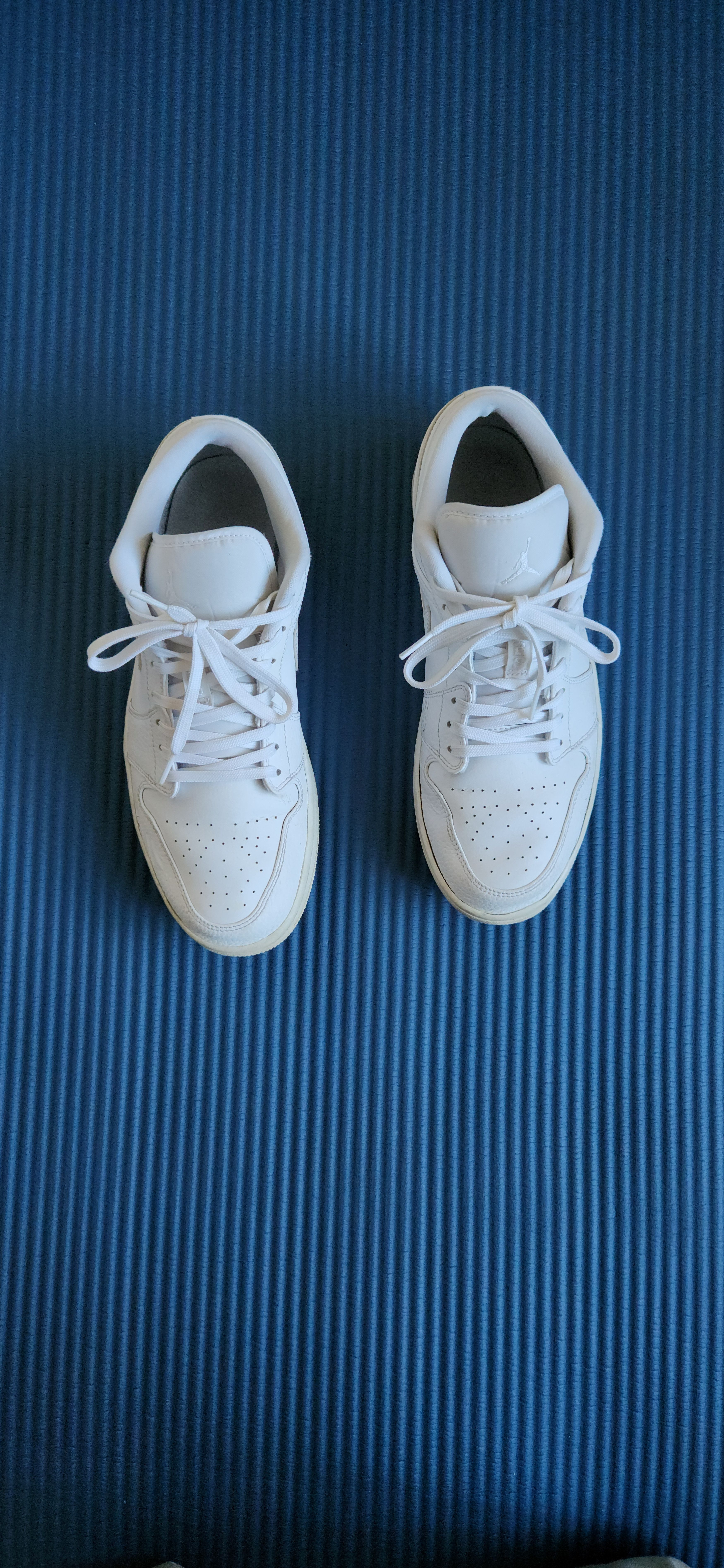 Nike Nike Air Jordan 1 Low 'Triple White' Size US 10.5 / EU 43-44 - 1 Thumbnail