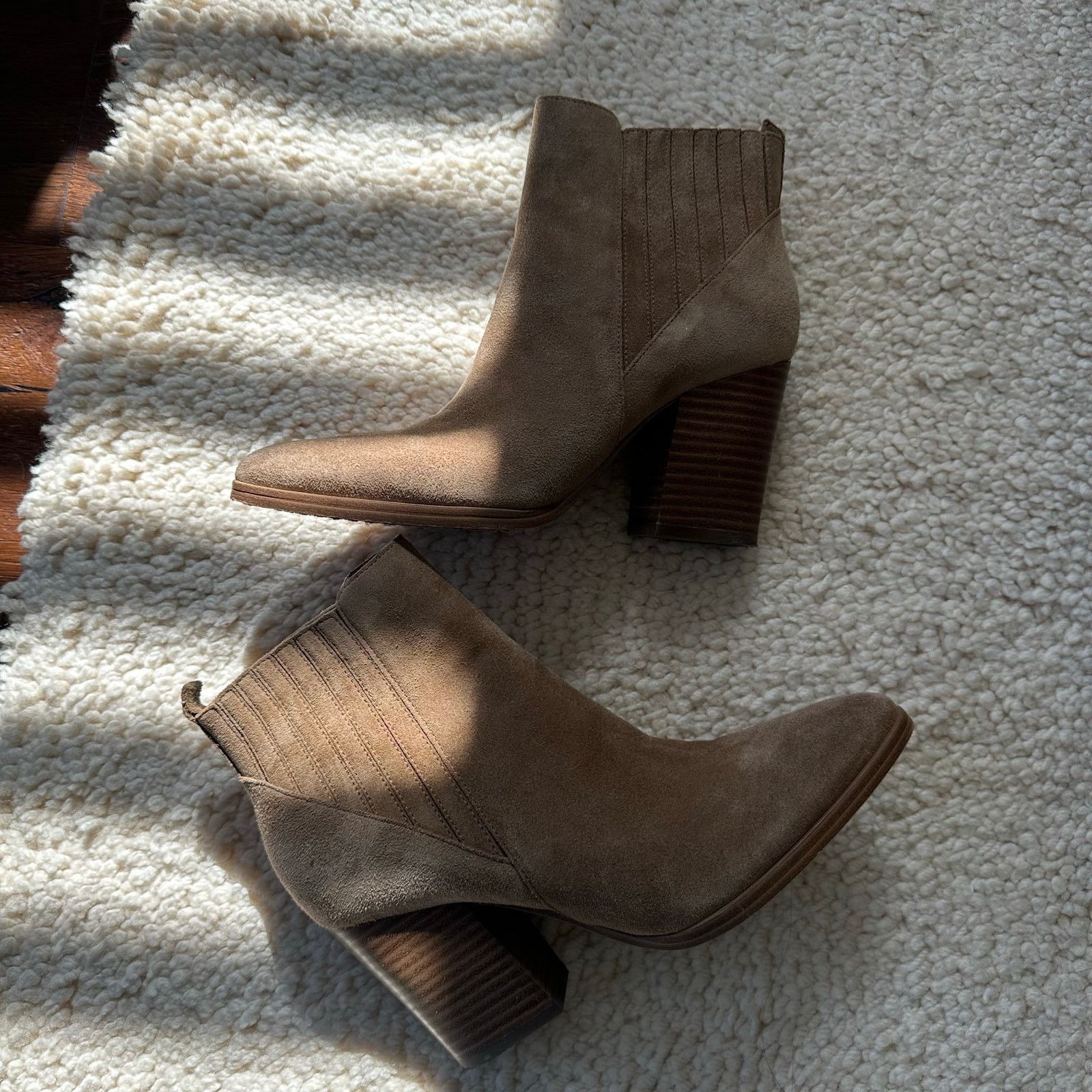 Marc Fisher Marc Fisher Women's Matter Block Heel Booties US 9 Size US 9 / IT 39 - 2 Thumbnail