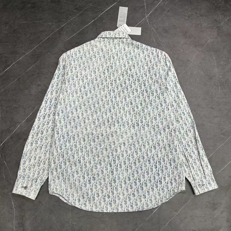 Dior DIOR WaterWashed Denim Logo Shirt Jacket-2506 Size US M / EU 48-50 / 2 - 2 Thumbnail