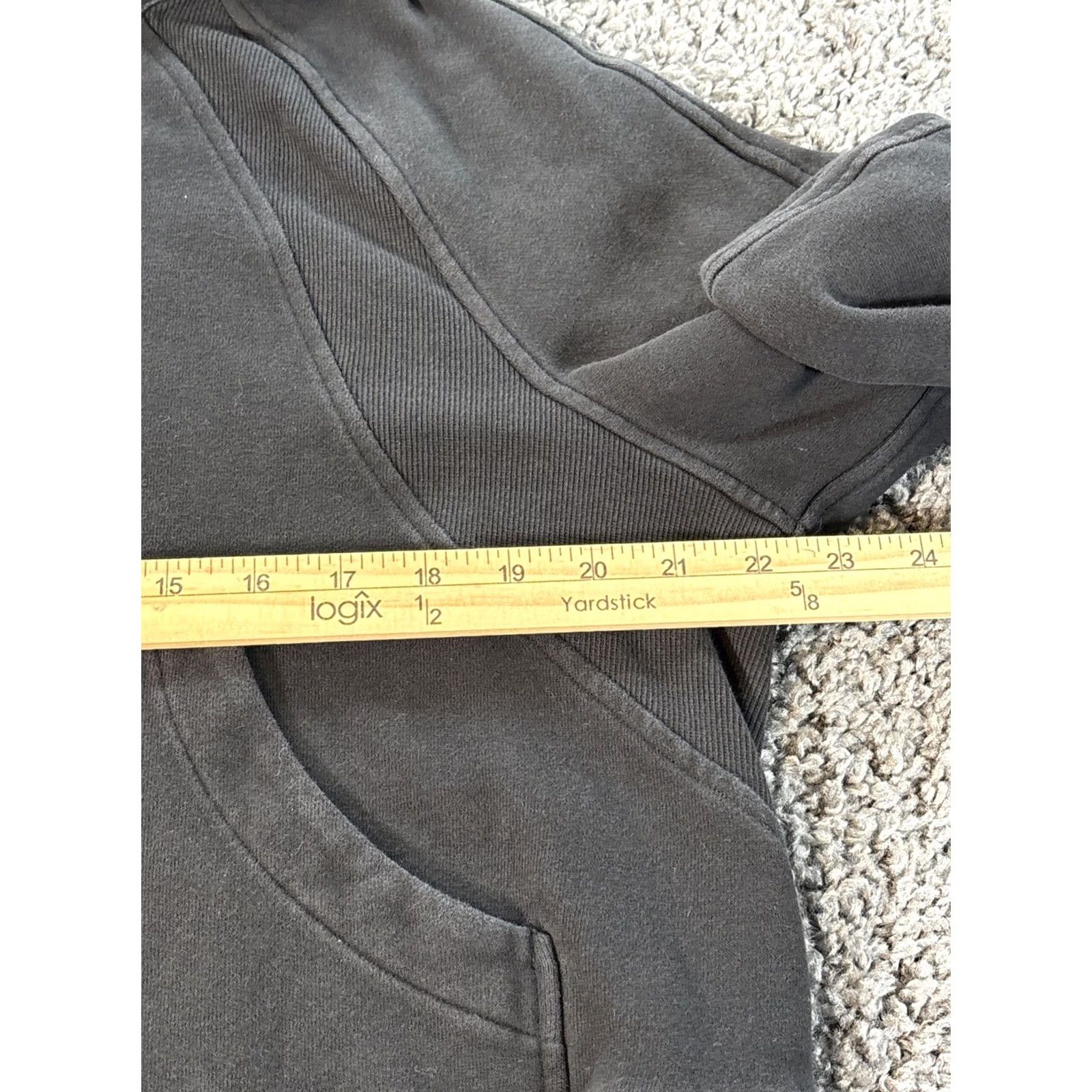 Lululemon VINTAGE Lululemon Scuba Hoodie Shirt Womens Black L Size L / US 10 / IT 46 - 3 Thumbnail