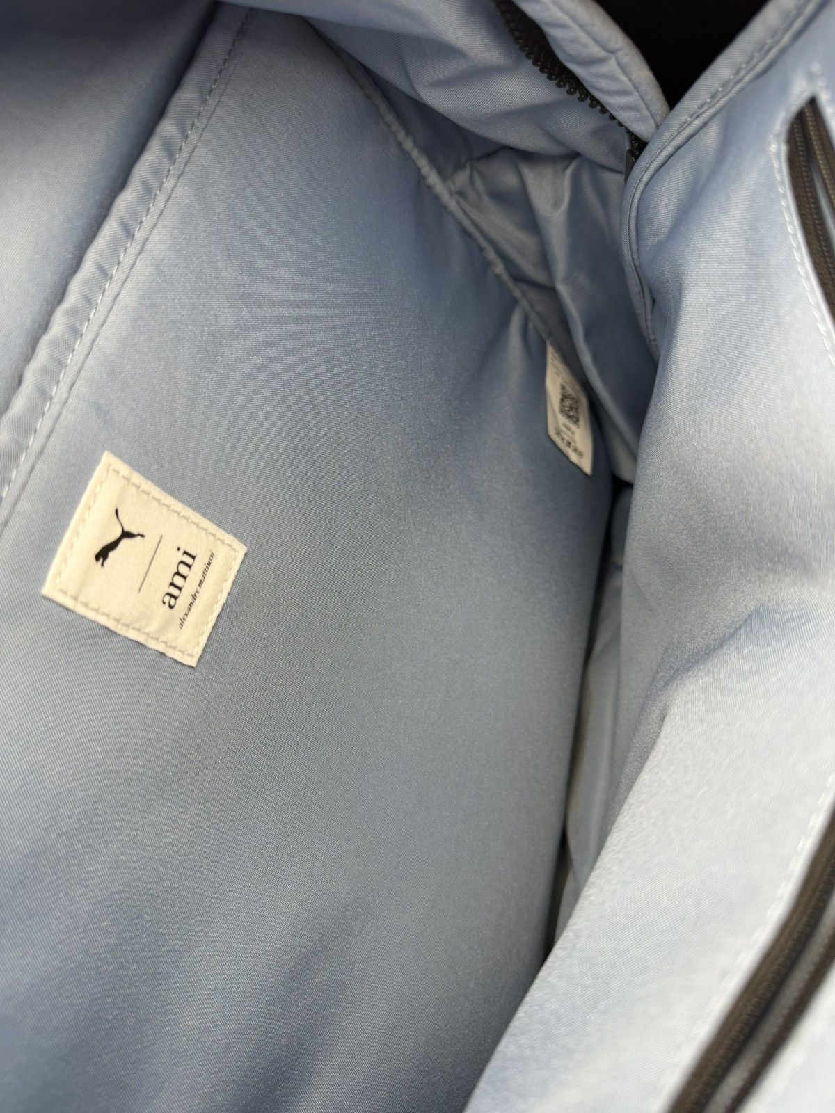 AMI × Puma Puma x Ami Blue Backpack Streetwear Size ONE SIZE - 15 Thumbnail