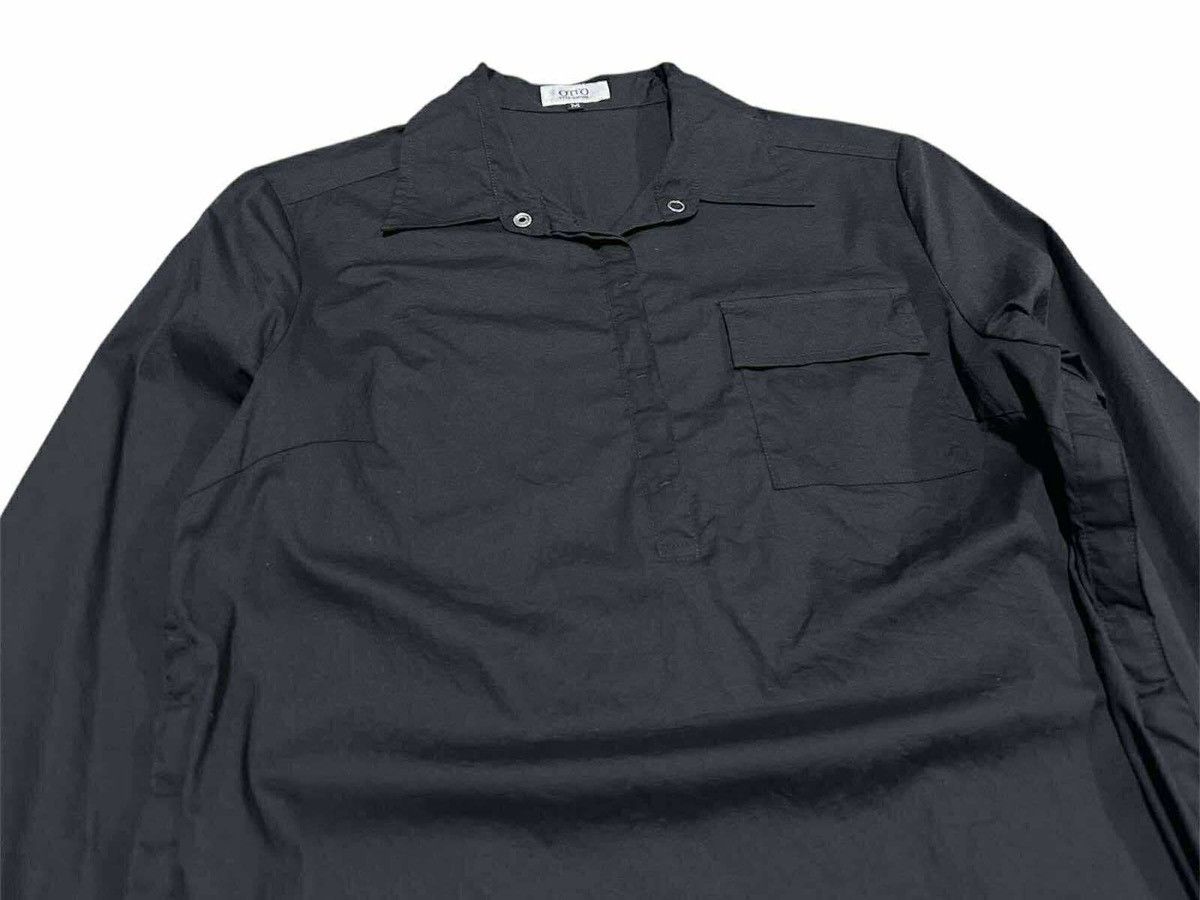 If Six Was Nine 🔥Japanese Y2K Otto Sumisho Hem Slit Snap Button Shirt Goth Size US M / EU 48-50 / 2 - 8 Thumbnail