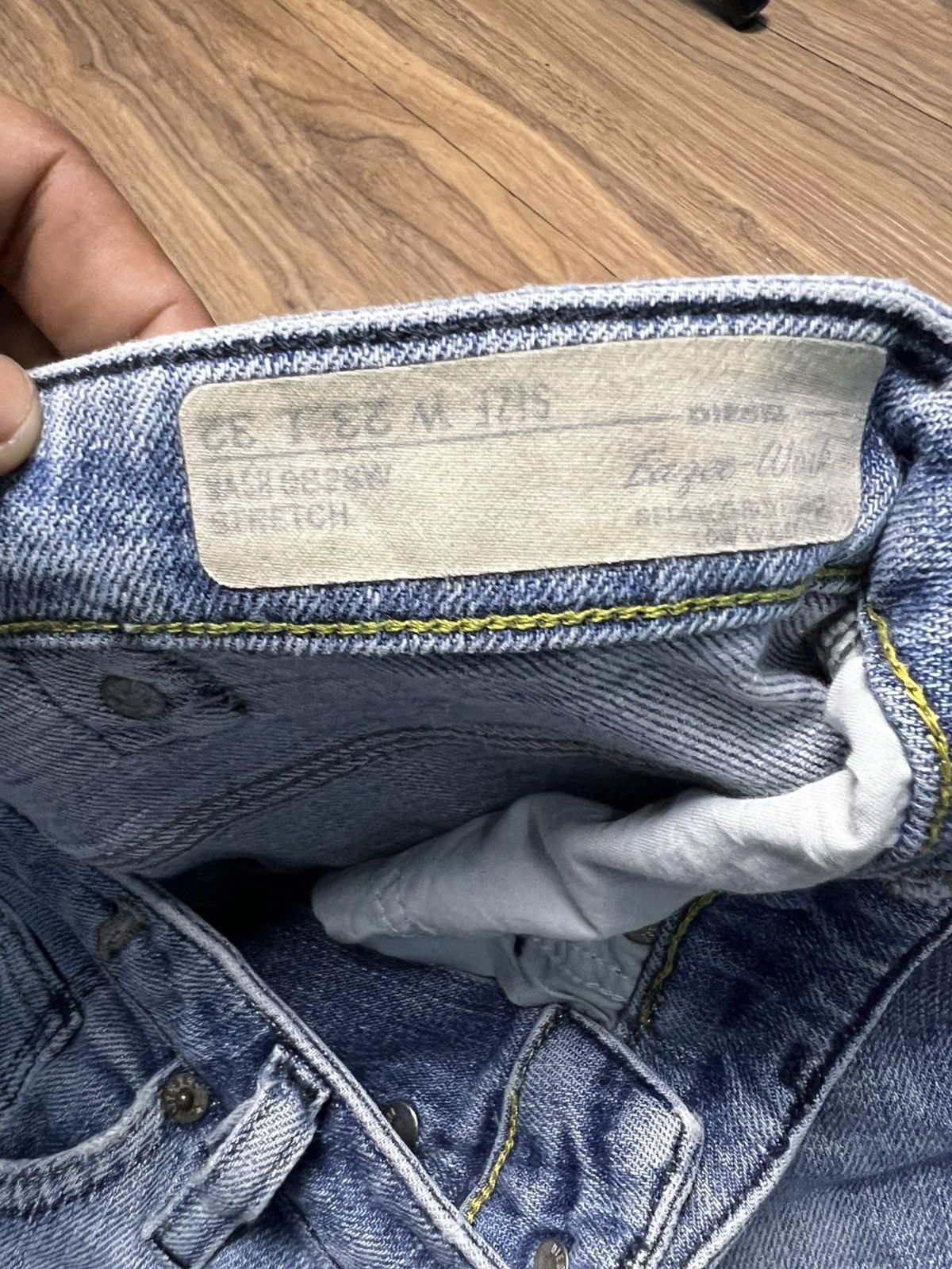 Diesel Diesel SIZZEE W23 L32 Jeans - Carpenter Stretch (43) Size 23" - 10 Thumbnail